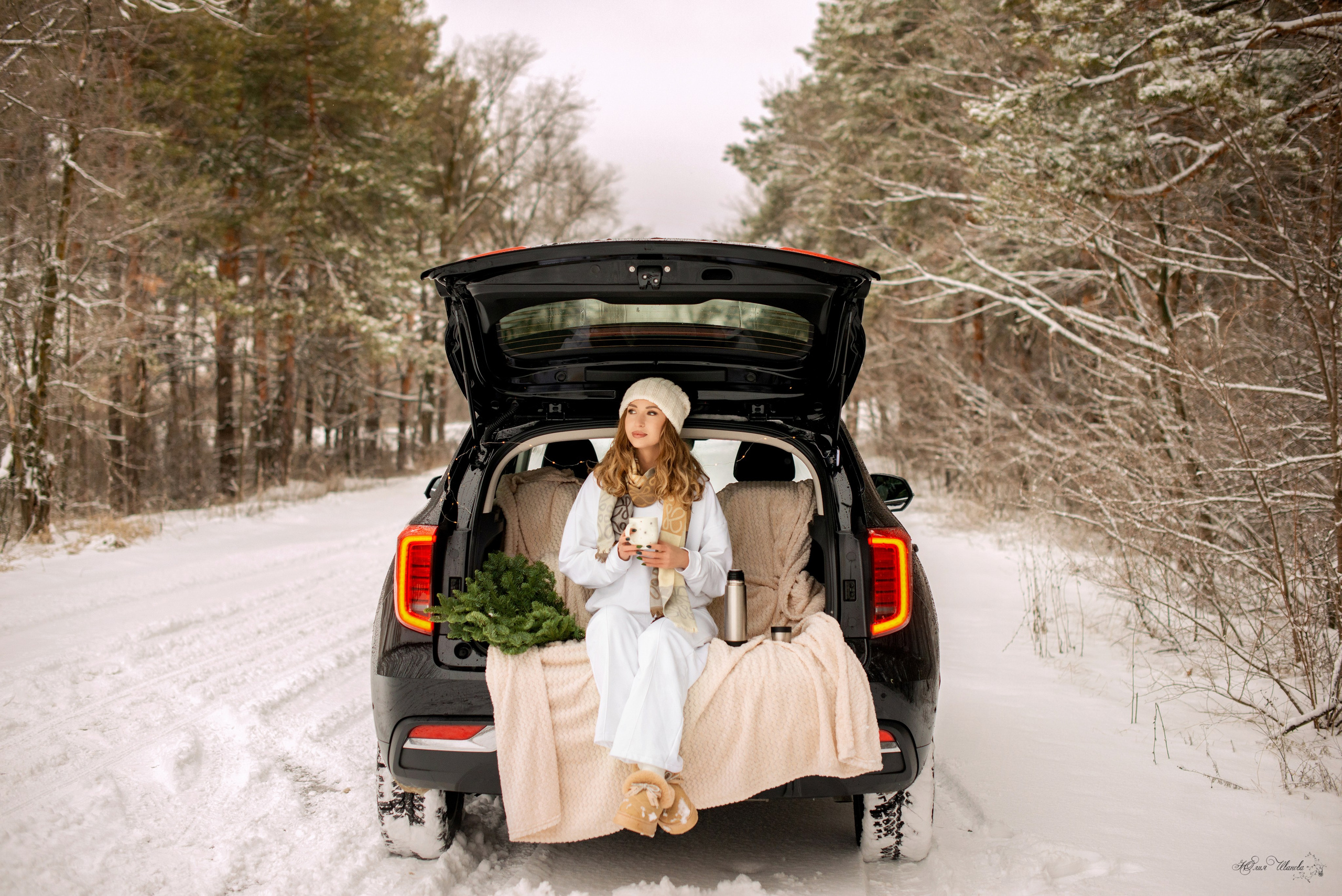 Зимняя прогулка Олеси. Конный фотограф в Саратове Юлия Иванова