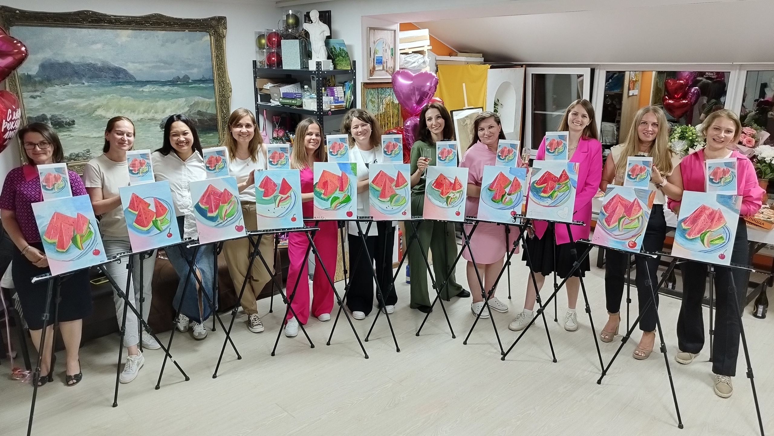 Арт-вечеринки. Арт-вечеринки и мастер-классы в Москве для взрослых и детей