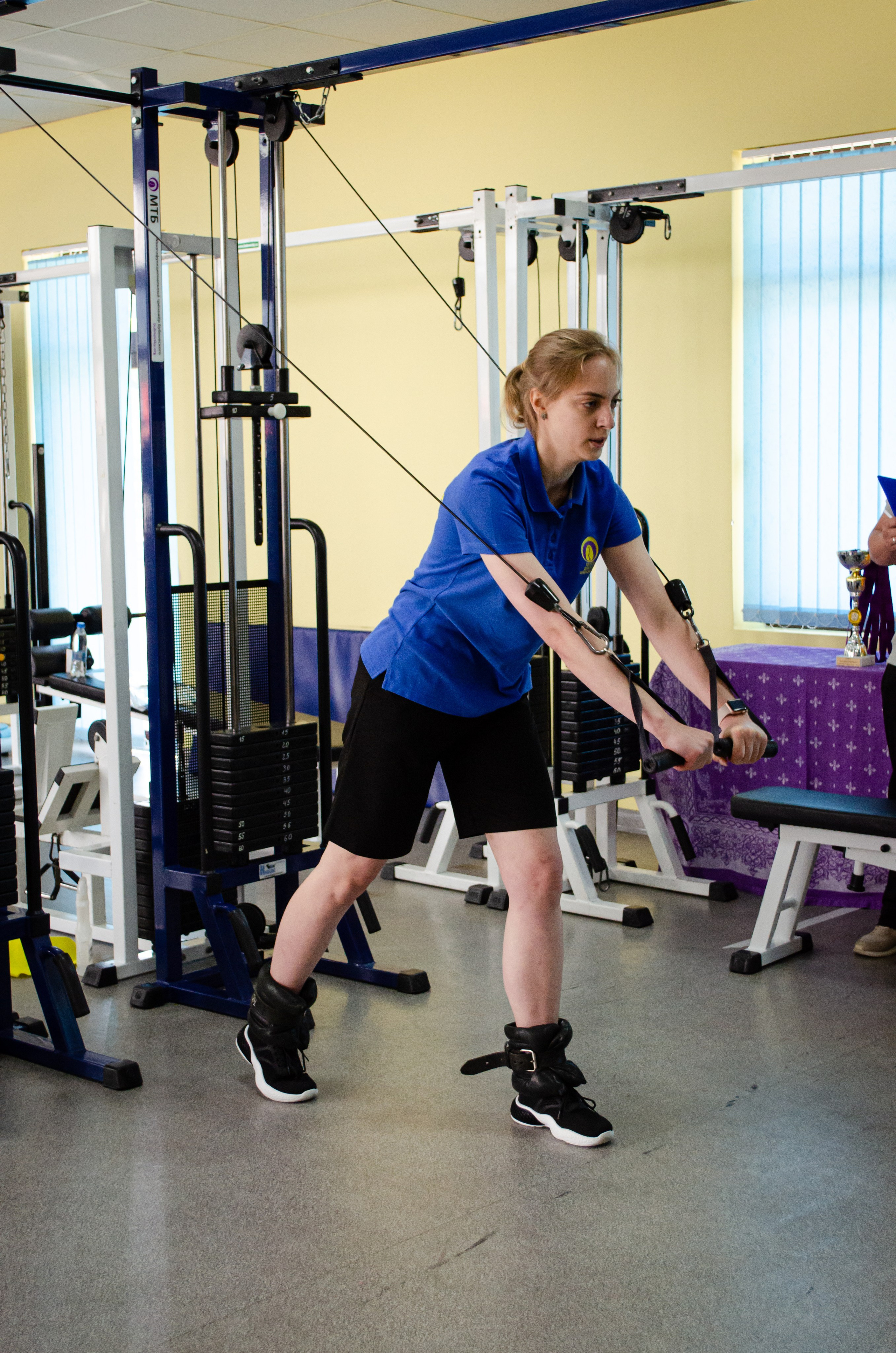 Медицинское спортивное мероприятие. Фотограф