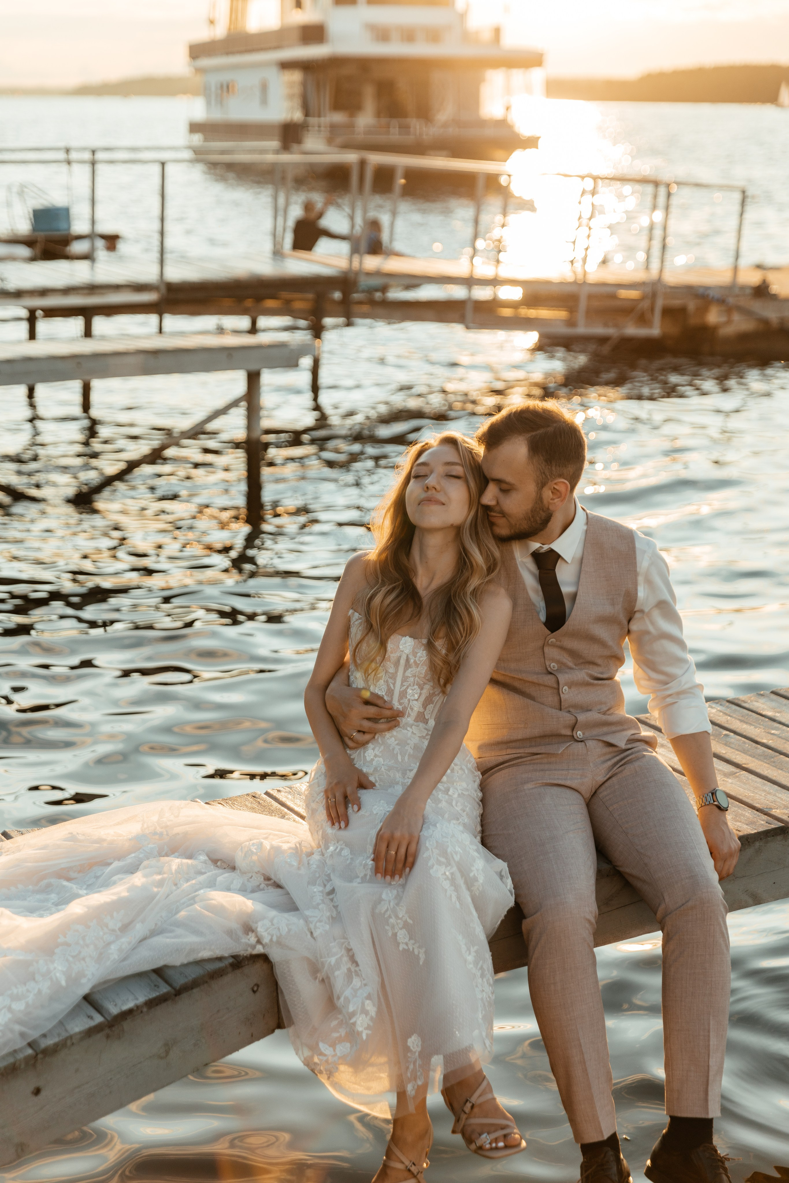 Мария и Александр | Radisson | Rodina Yaht Club. Свадебный фотограф Ангелина Зотова | Обнинск, Москва, Калуга