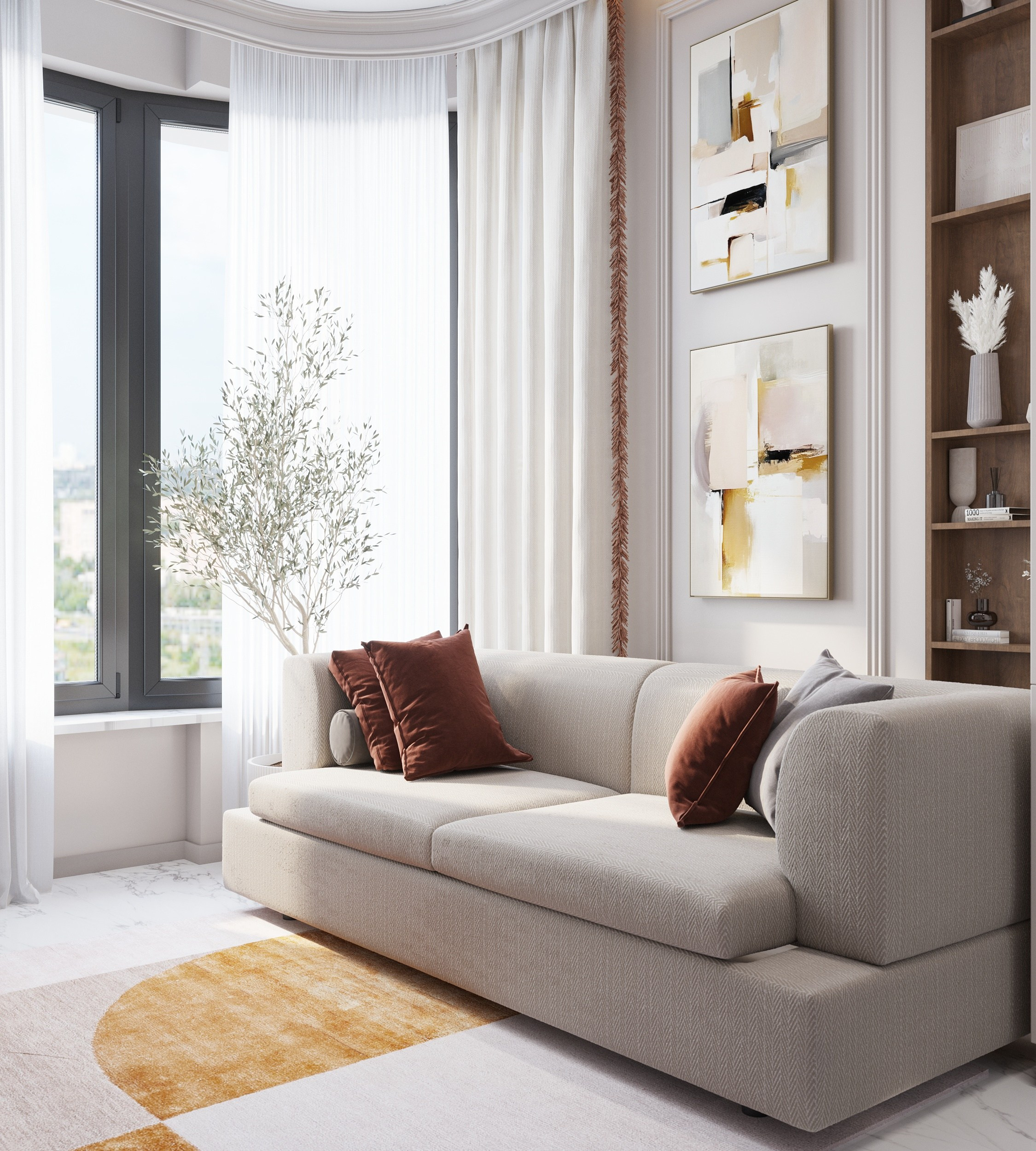 Москва ЖК Символ. Kich.design