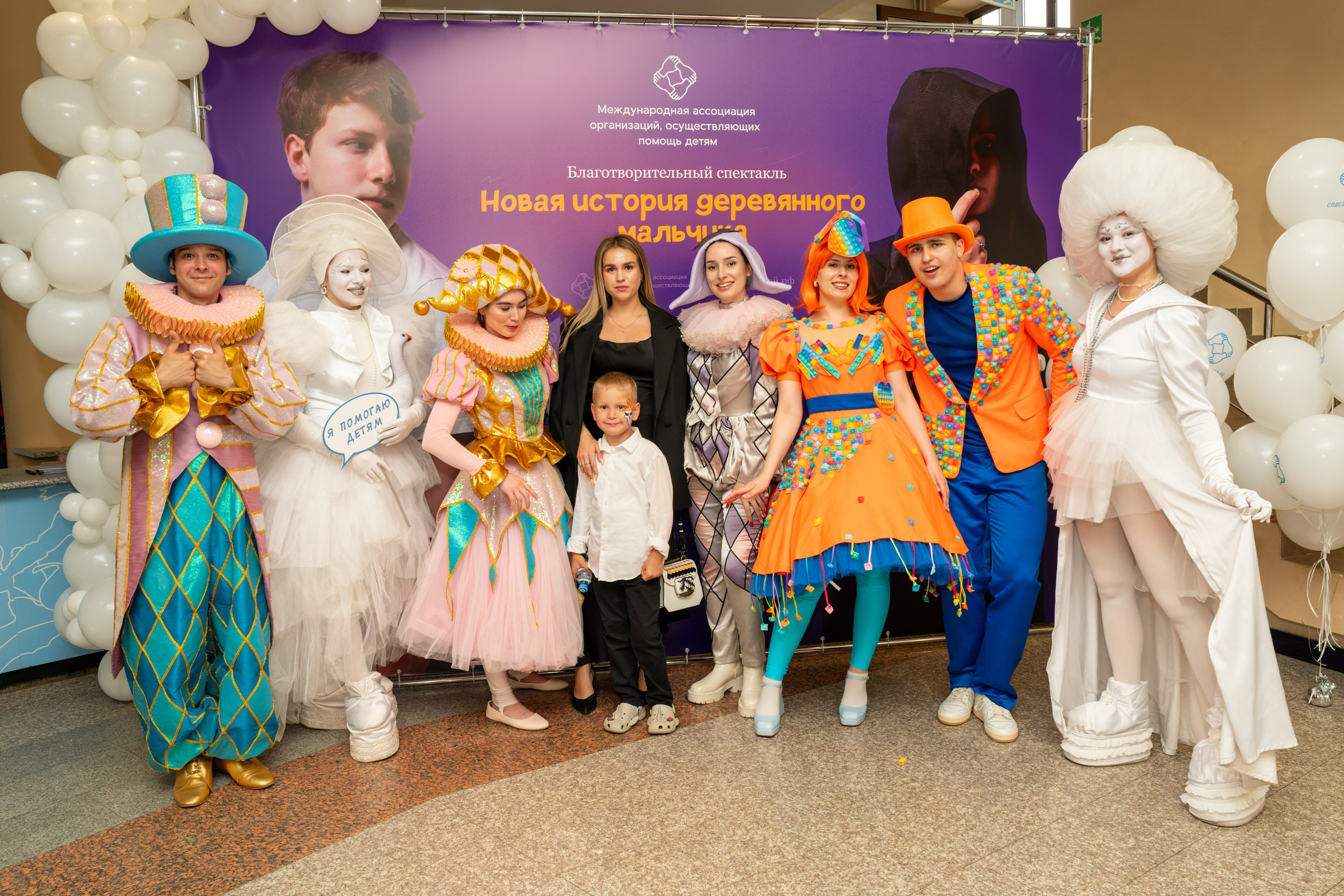 Съёмка благотворительного спектакля «Новая история деревянного мальчика». «Студия DRONAVT`s» — видеосъёмка и фотография г. Москва