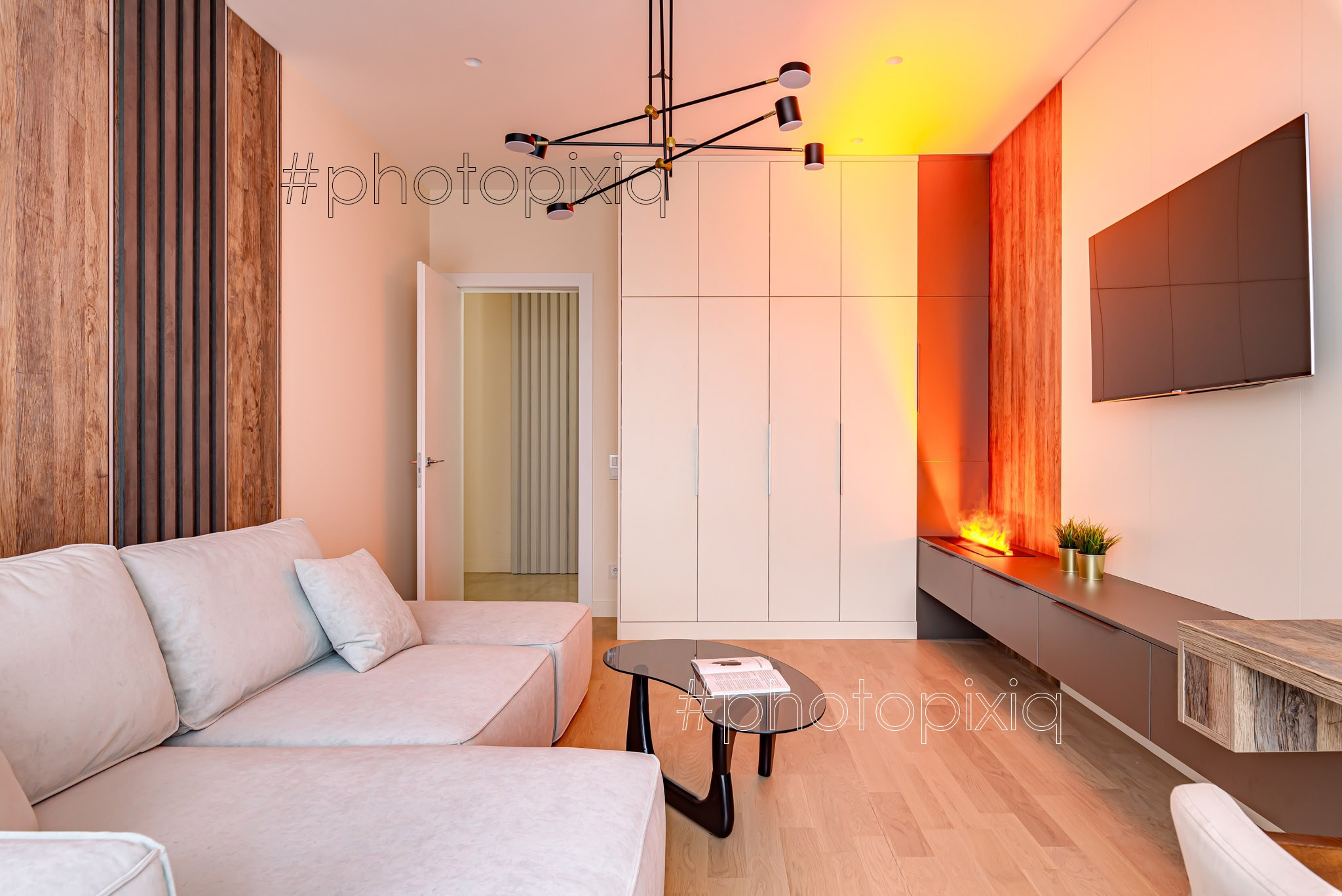 Интерьерная съёмка двухкомнатной квартиры для дизайнера. Интерьерная съёмка и виртуальные туры — Интерьерный фотограф Кузнецов Сергей (photopixiq)