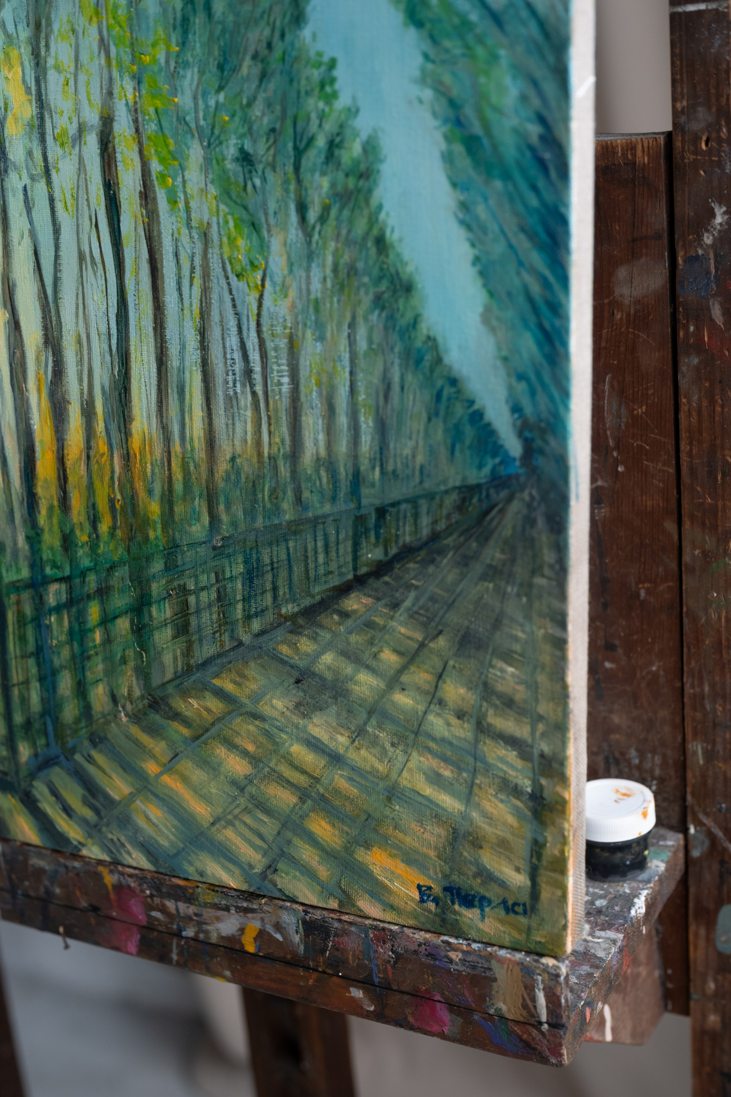 Фотосессия для художника. Фотограф Юлия Кондратьева