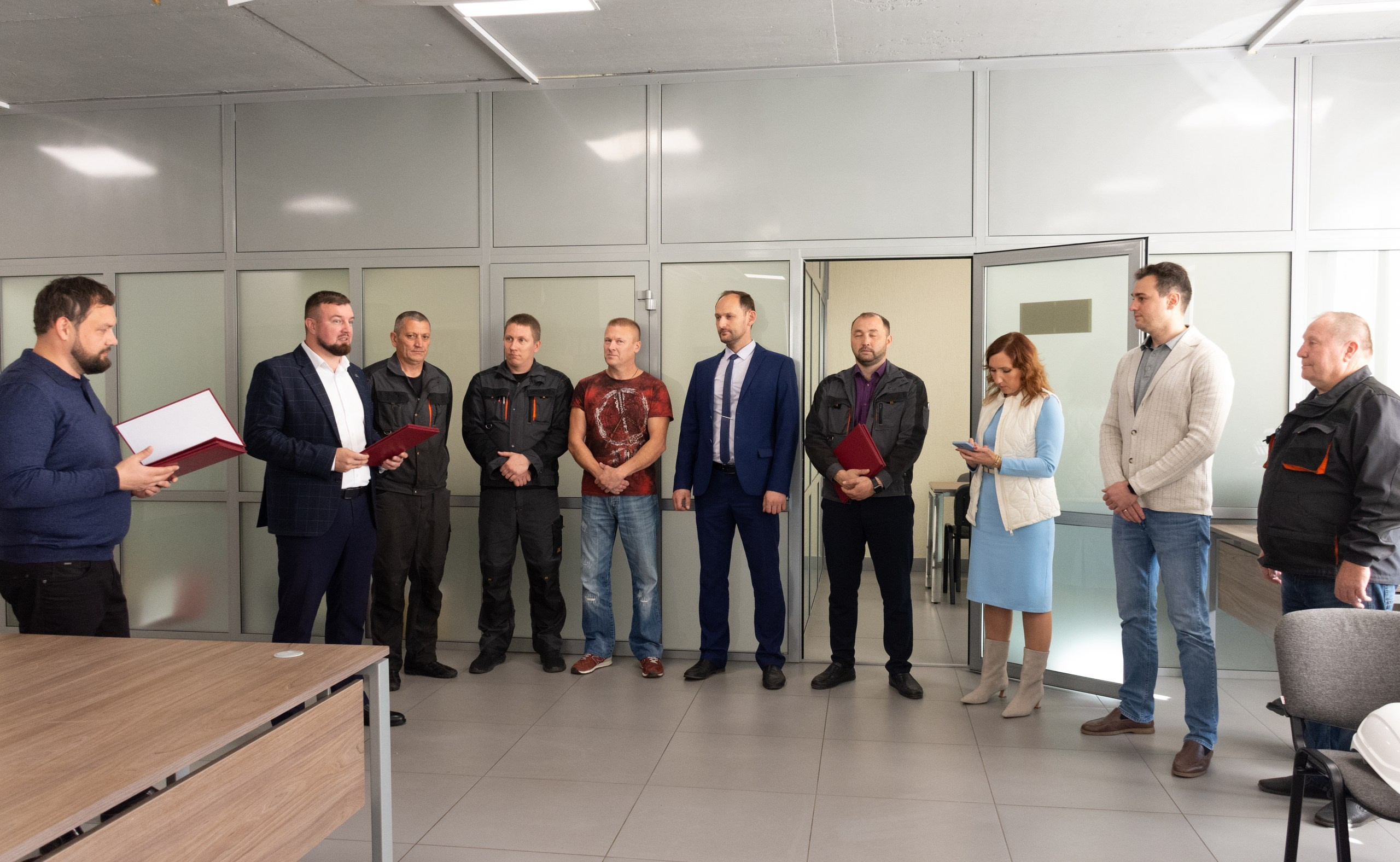 ЧКЗ Вручение благодарственных писем. Фотограф Максим Буряк