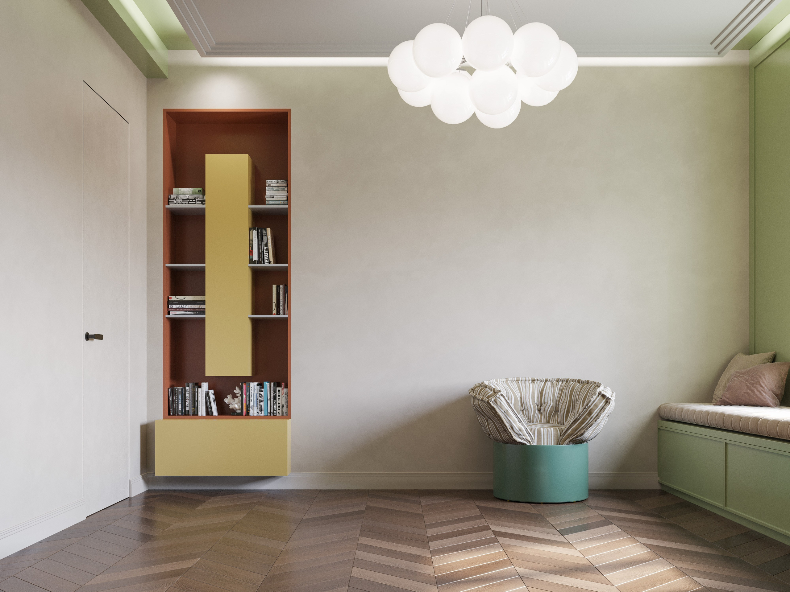 Интерьер Двухэтажной Квартиры Премиум-Класса | 3D Визуализация. Визуализатор интерьера в Москве | Брагин Кирилл