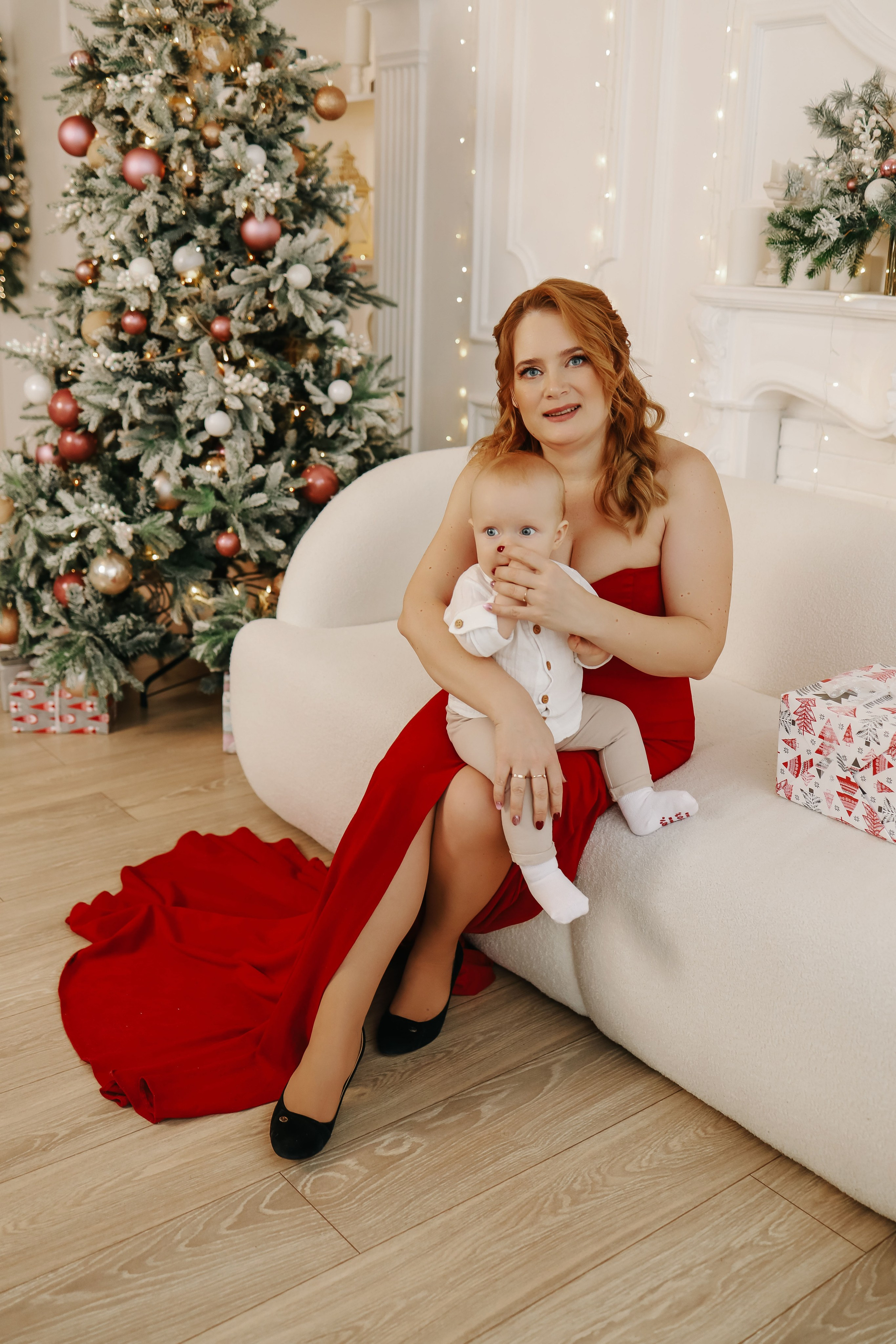 Новогодняя фотосессия в студии Флоренция. Иванова Ирина Свадебный и семейный фотограф г. Уфа