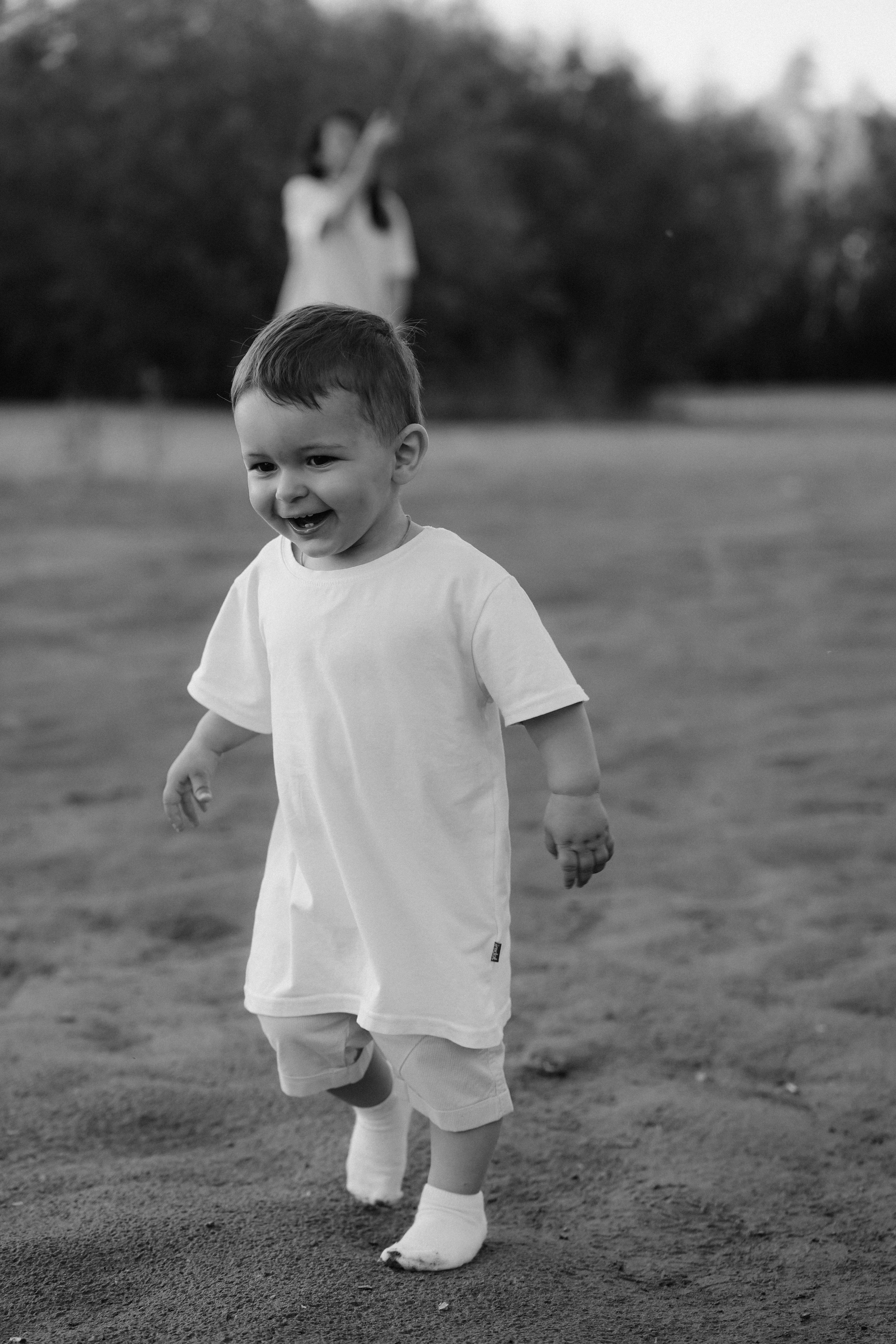 Семейная съёмка на закате. Фотограф с психологическим образованием