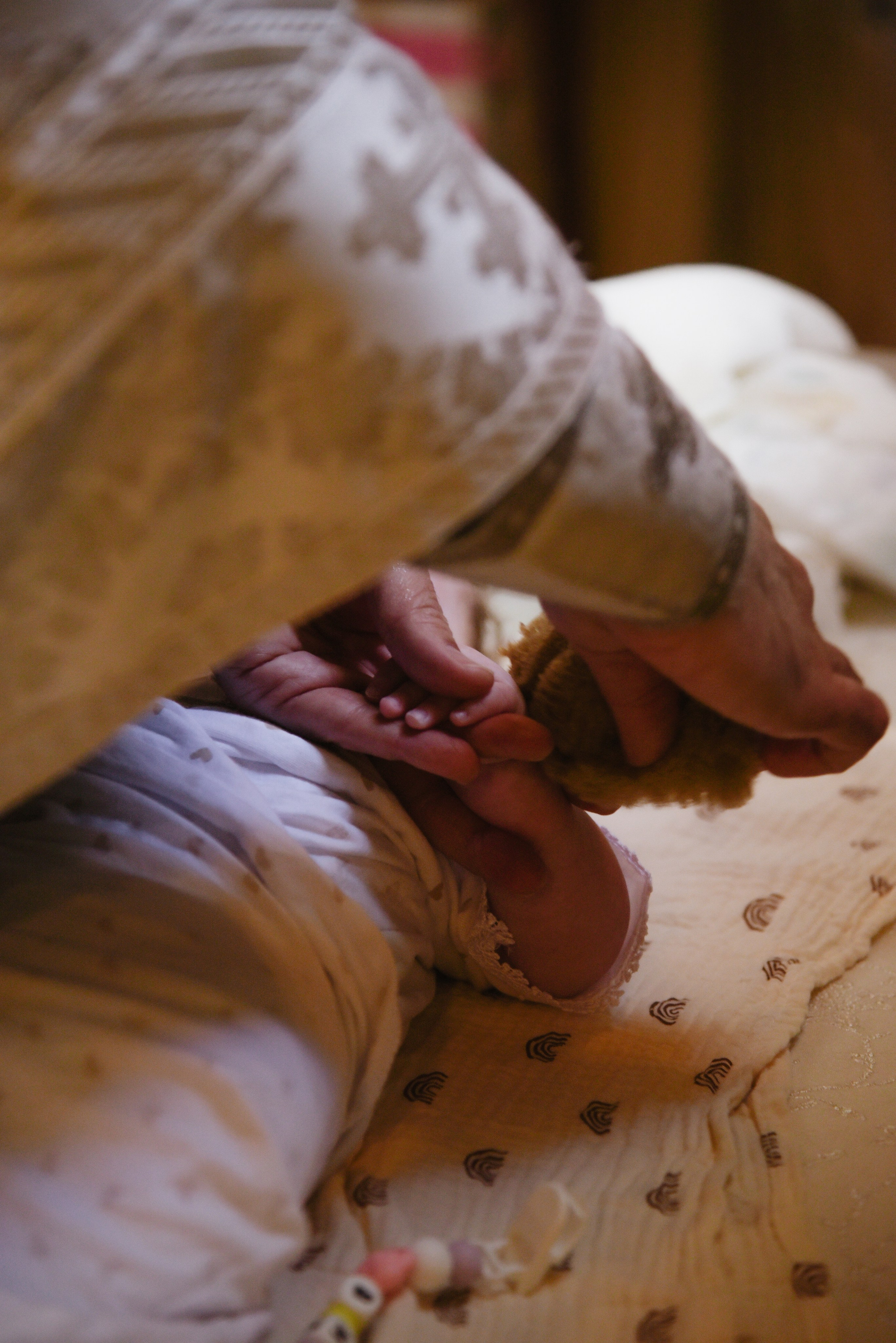 Таинство крещения Виктории. Фотограф Лола Волна, город Москва