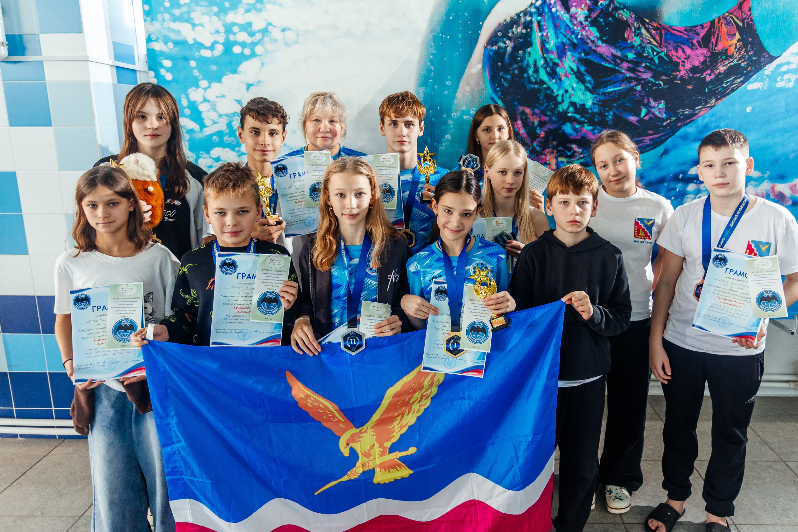 Школа плавания «Виктория». Свадебный фотограф в Краснодаре Николай Крауз