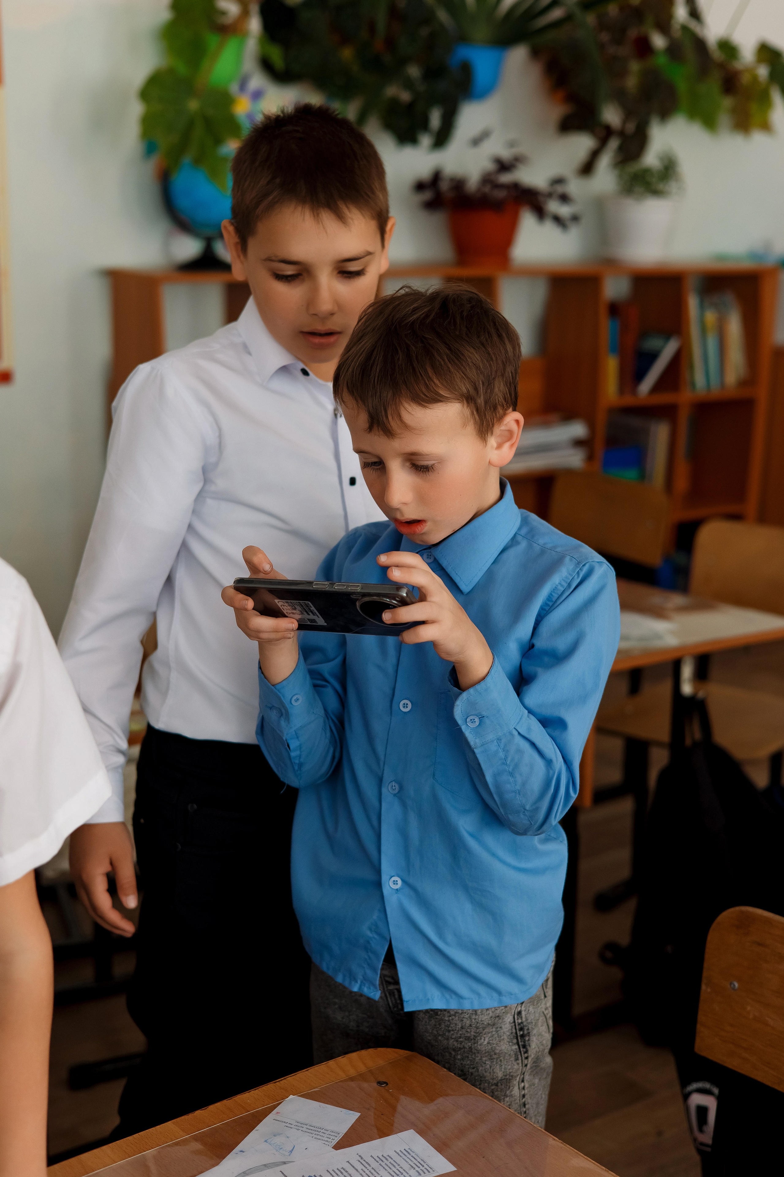 4 класс с. Барабаш. Фотограф Любовь Корниенко, Примоский край