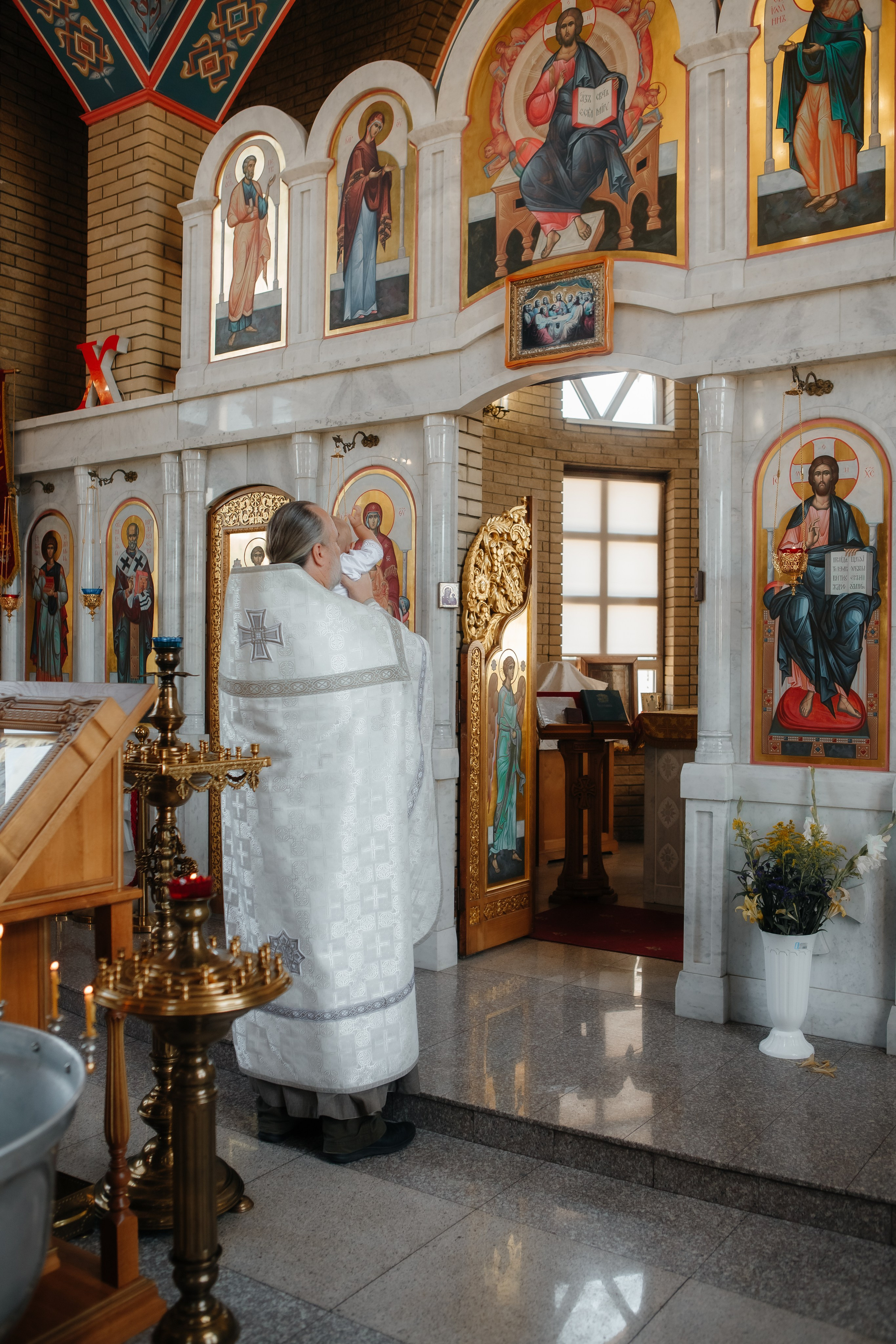 Таинство крещения Арсения. Photographer EKATERINA RUSKIKH