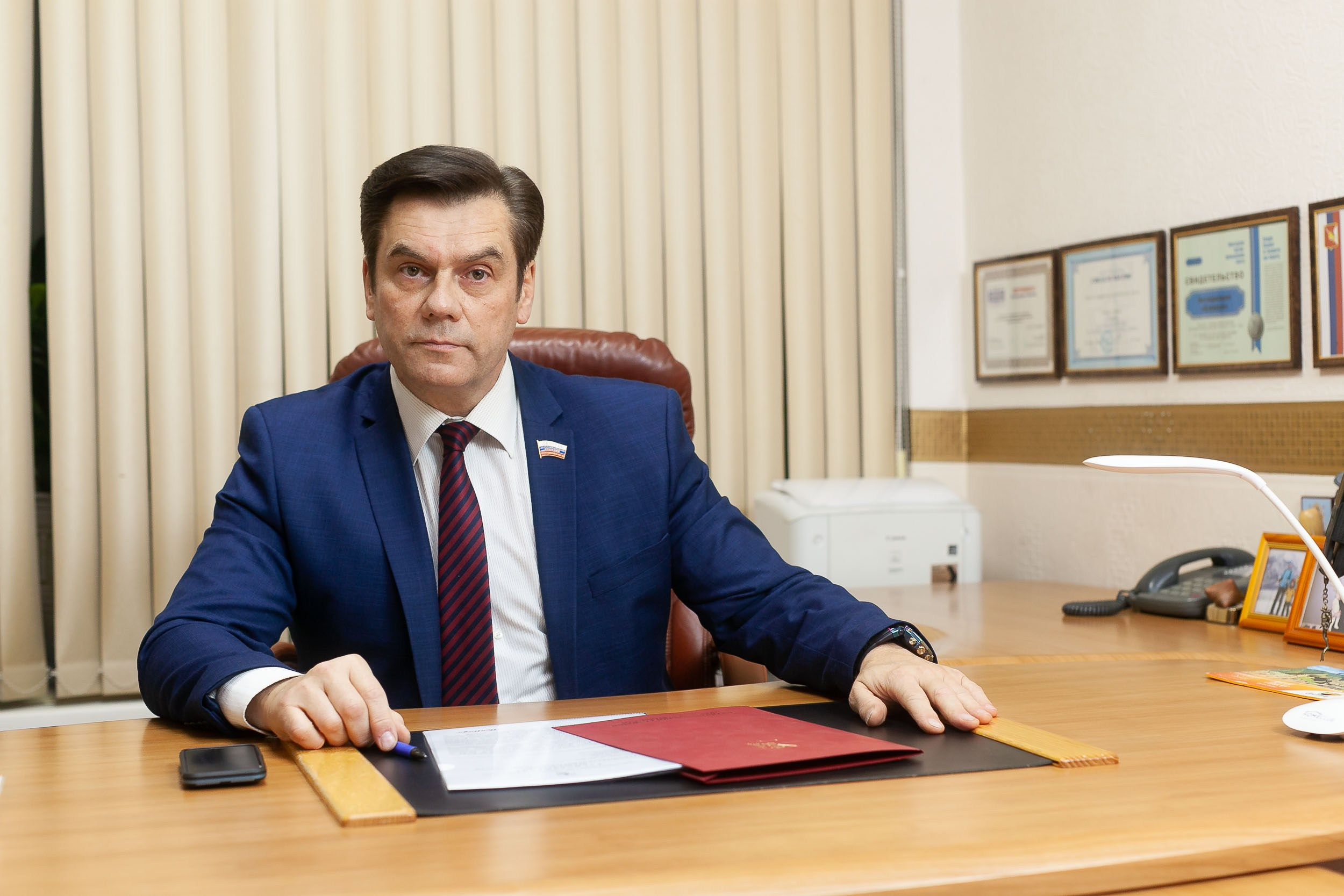 Бизнес фотосессия депутата