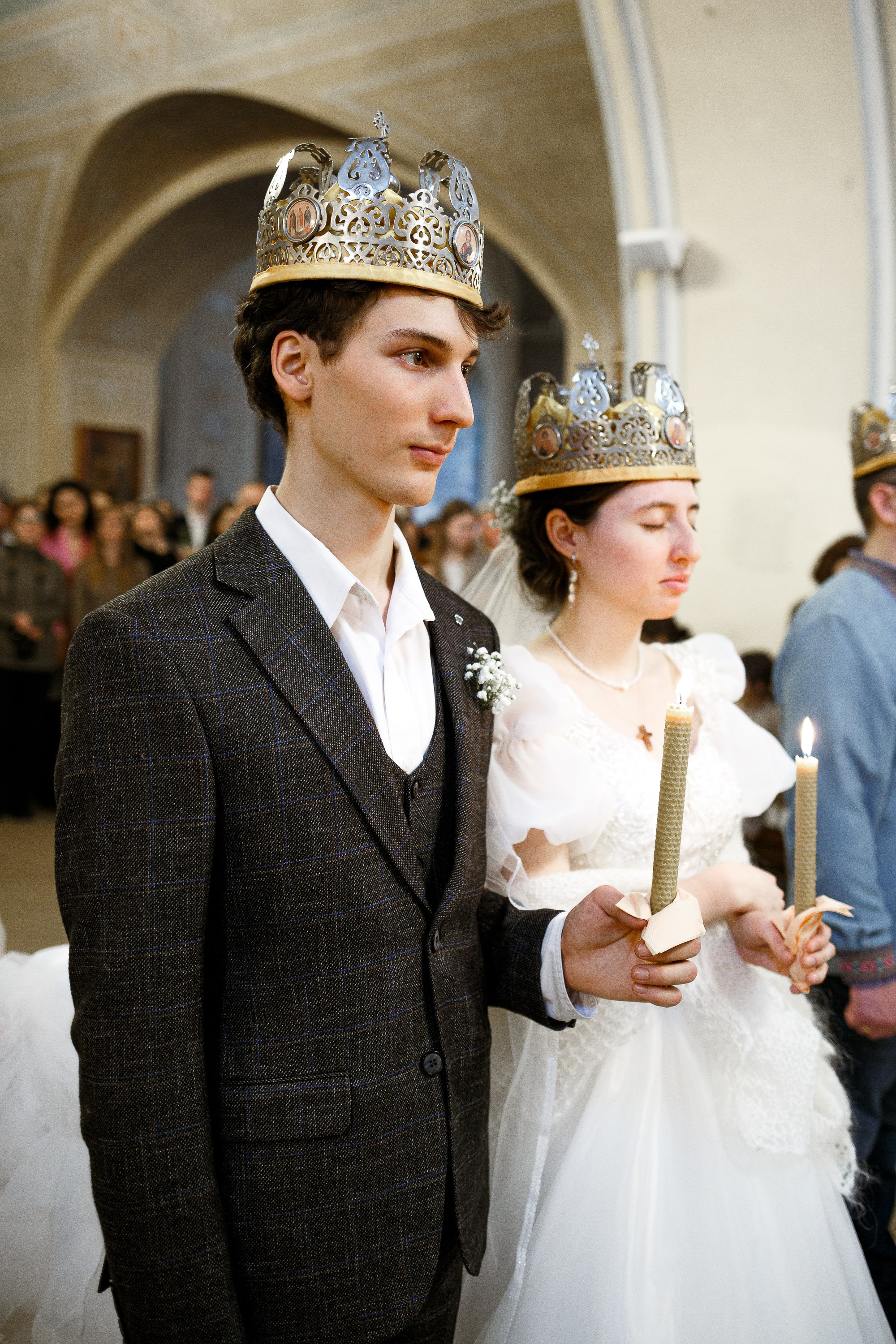 Венчание в храме Космы и Дамиана в Шубине