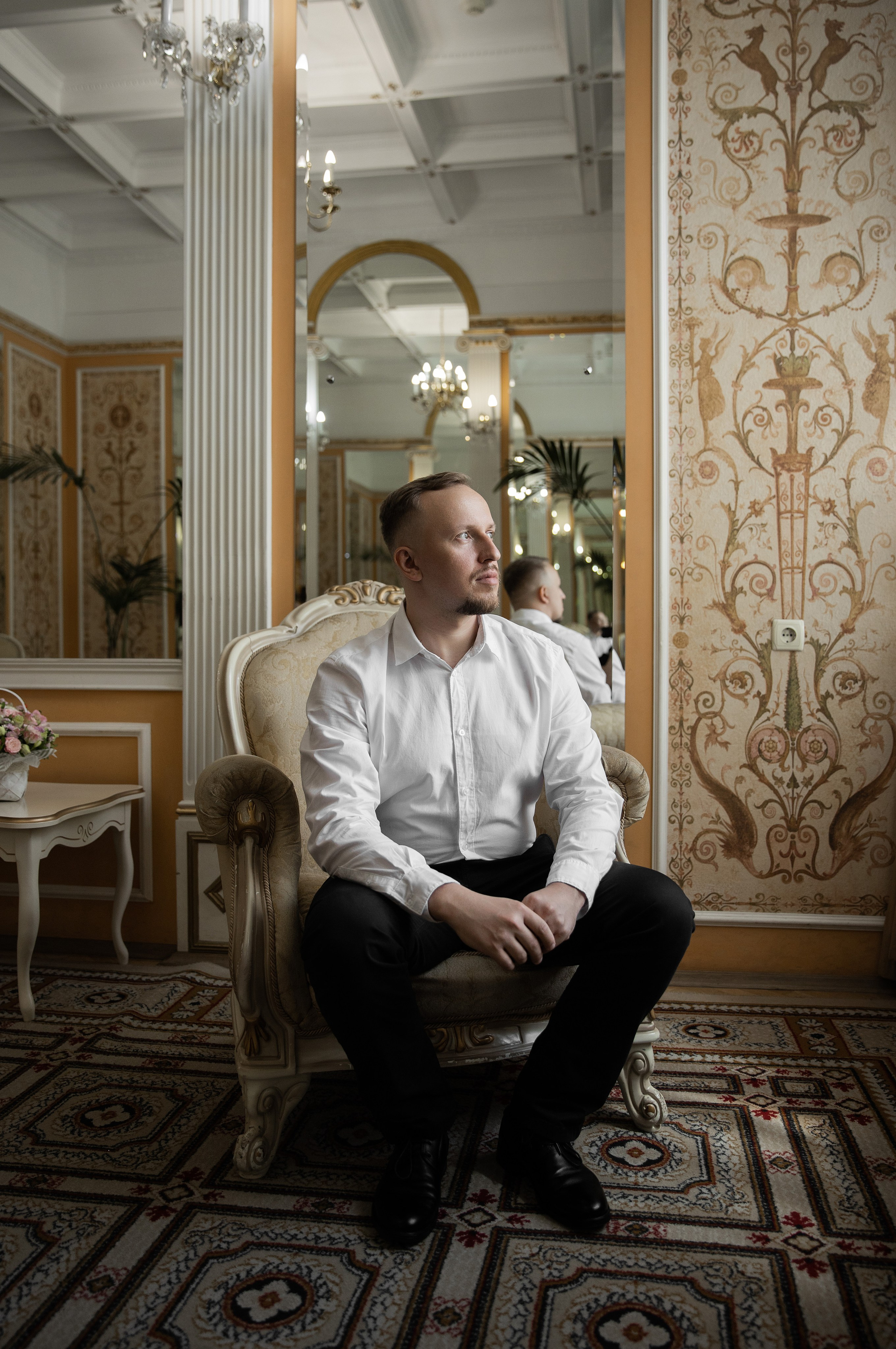 Сергей & Татьяна (Грибоедовский загс и прогулка в Кусково). Фотограф в Москве Юлия Хамзина