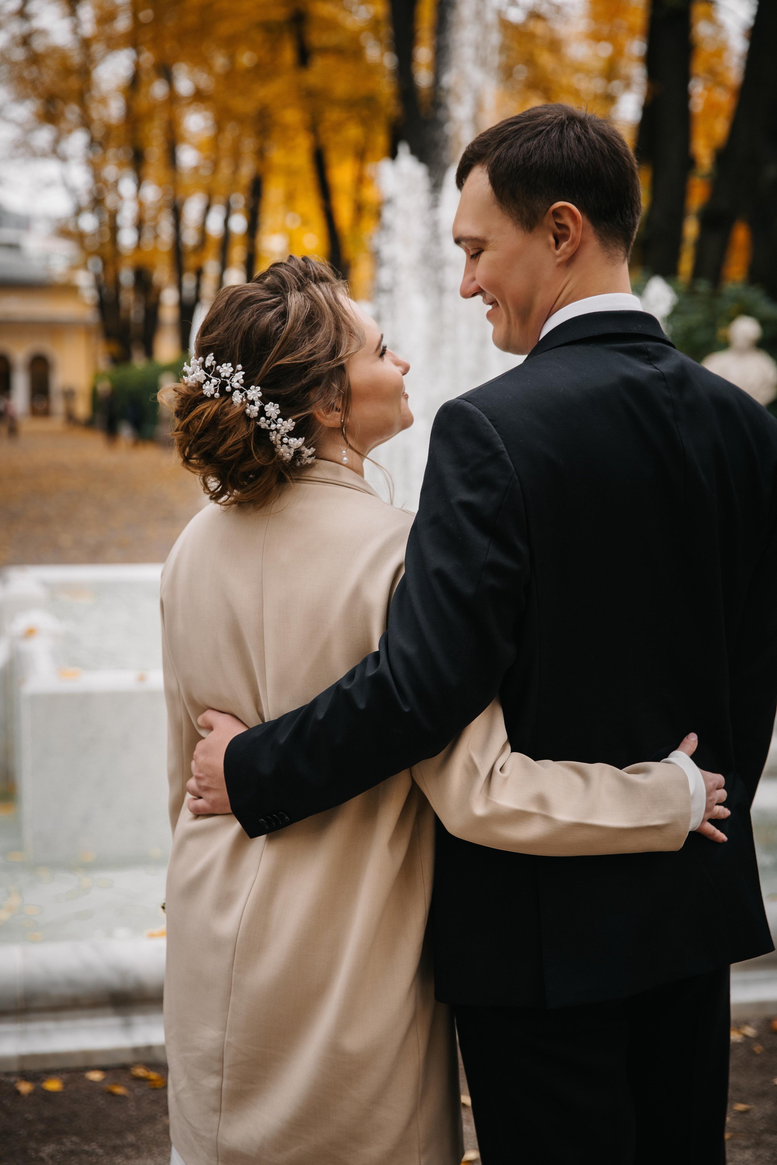 СЕНТЯБРЬ | Дворец № 2, Летний сад, Михайловский сад,. Свадебный фотограф в Санкт-Петербурге Полина Корзухина