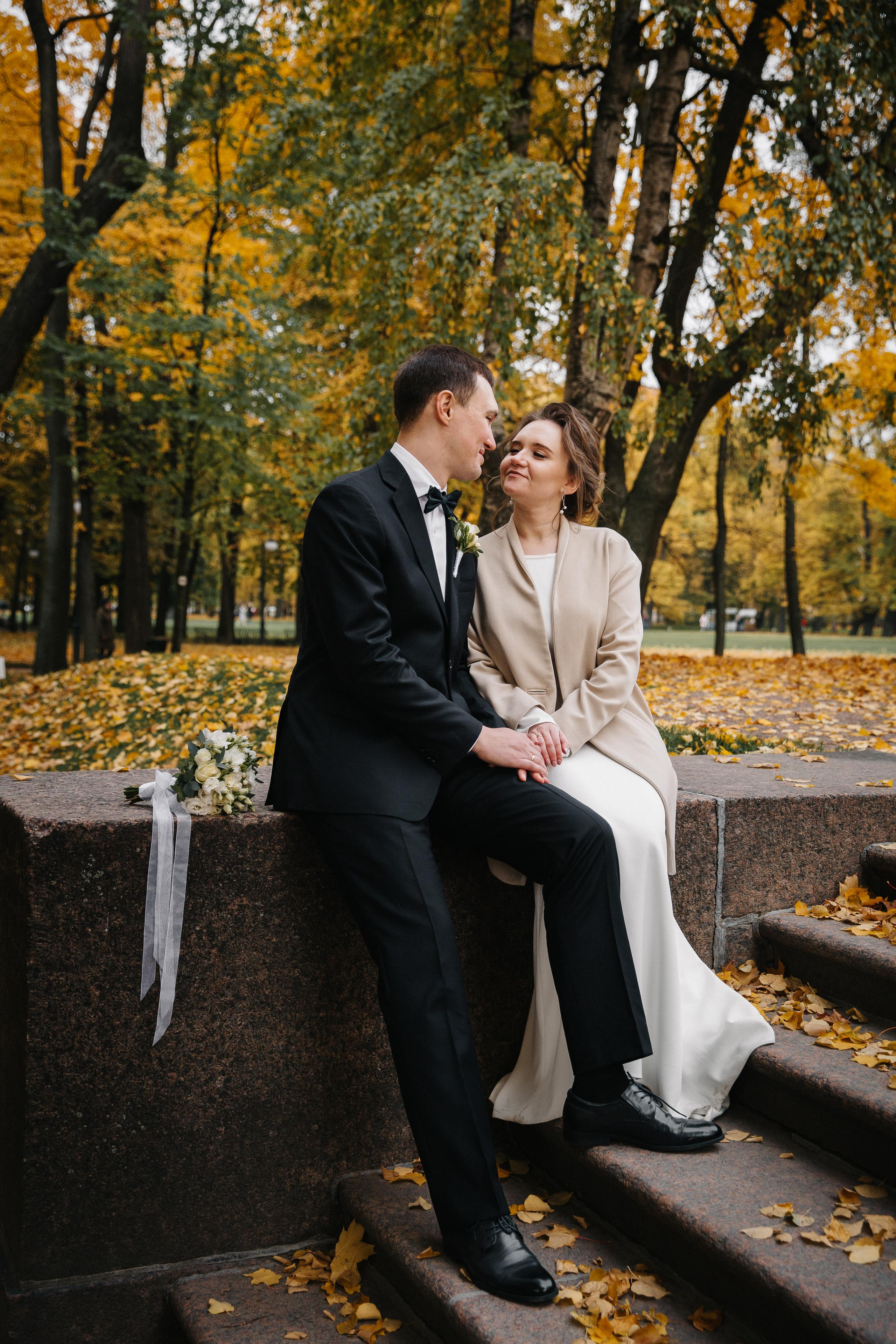 СЕНТЯБРЬ | Дворец № 2, Летний сад, Михайловский сад,. Свадебный фотограф в Санкт-Петербурге Полина Корзухина