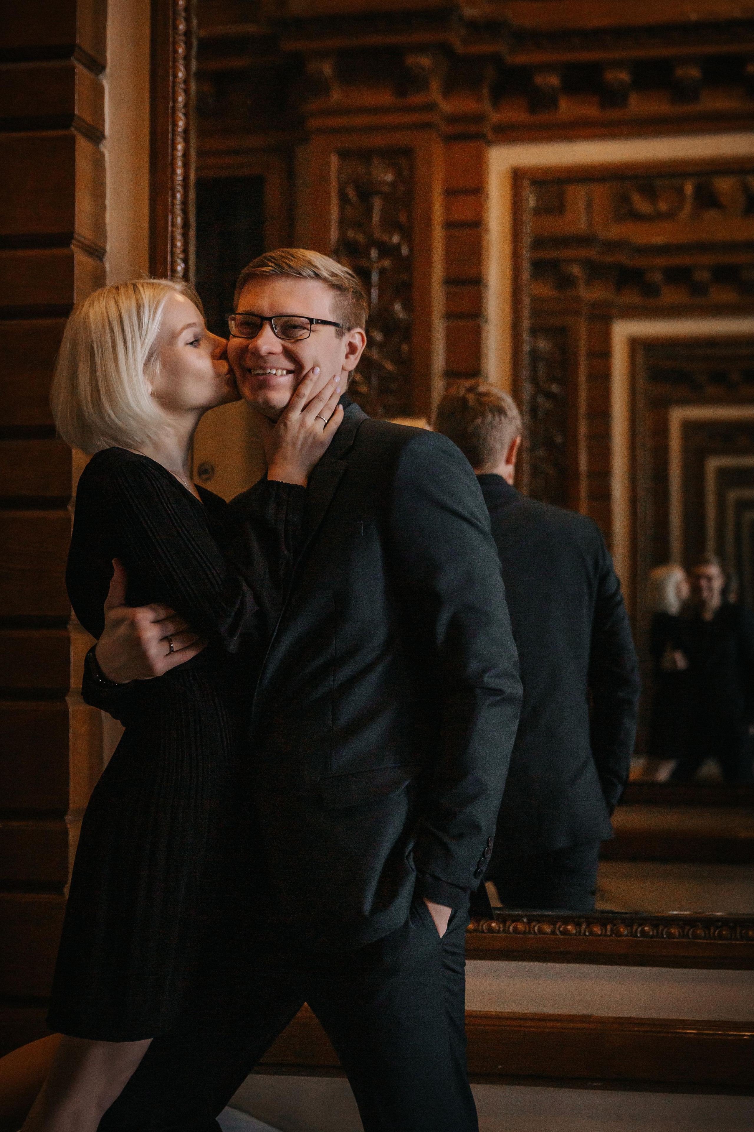 ДЕКАБРЬ | Дворец № 1 регистрация вдвоём. Свадебный фотограф в Санкт-Петербурге Полина Корзухина