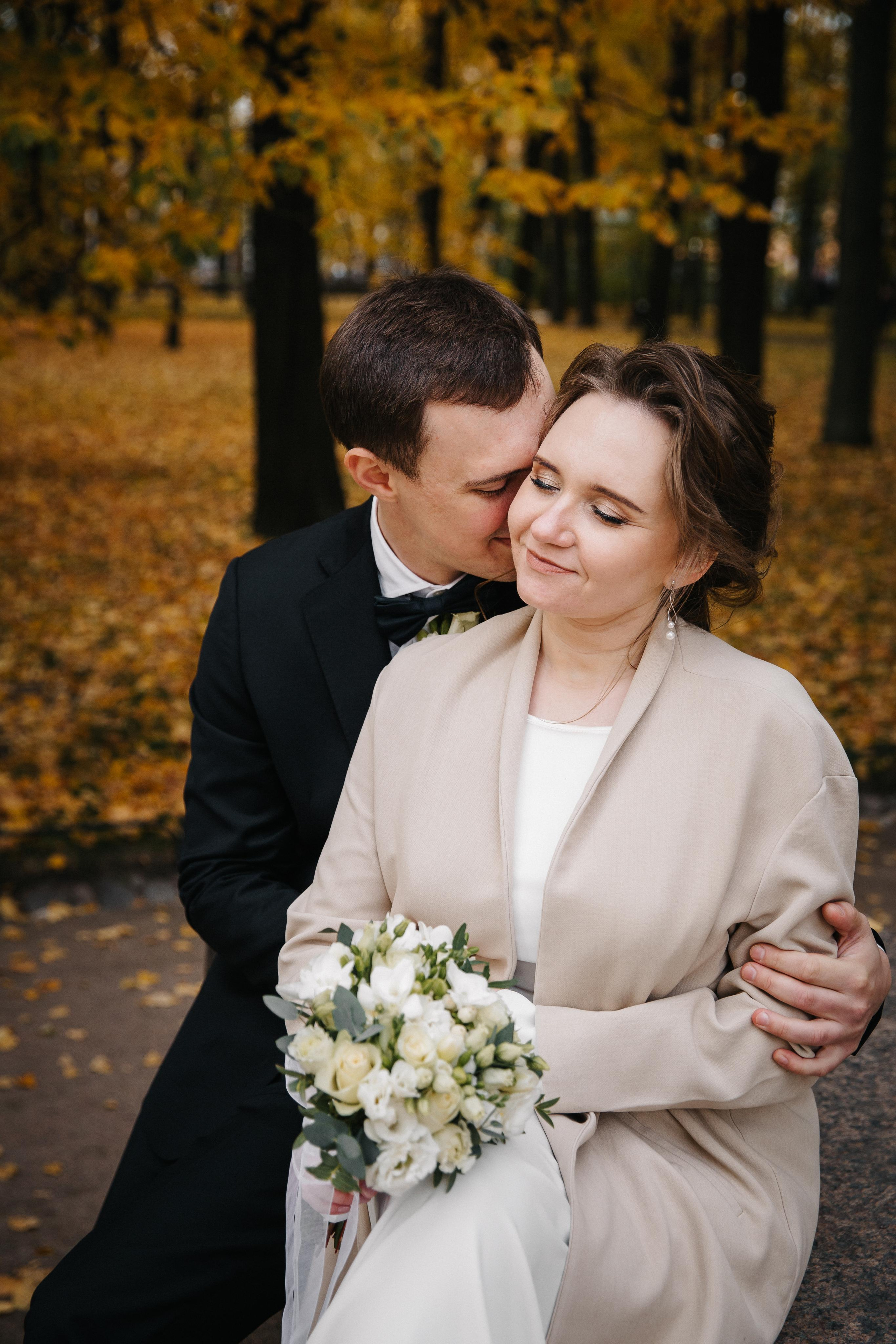 СЕНТЯБРЬ | Дворец № 2, Летний сад, Михайловский сад,. Свадебный фотограф в Санкт-Петербурге Полина Корзухина