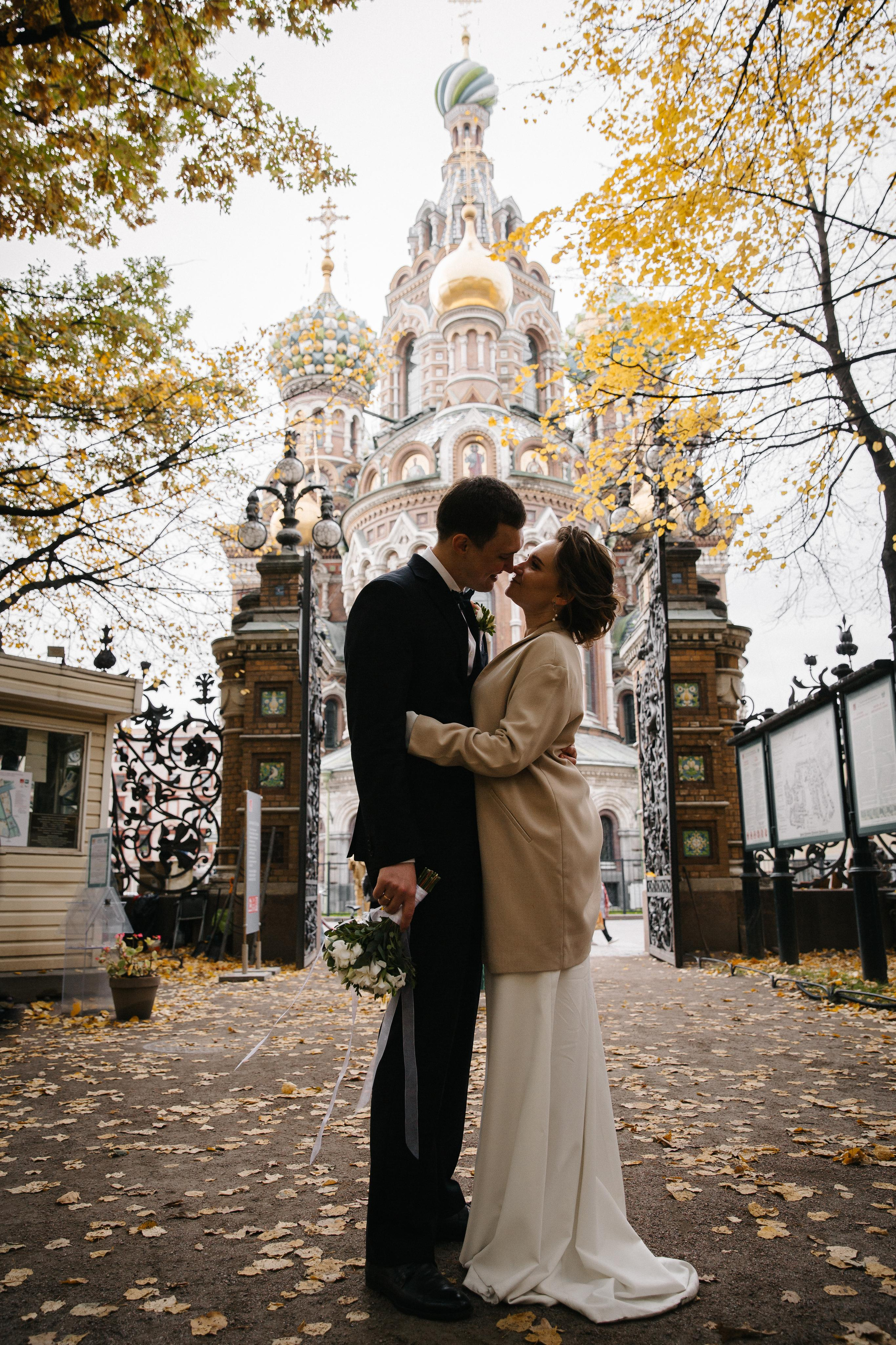 СЕНТЯБРЬ | Дворец № 2, Летний сад, Михайловский сад,. Свадебный фотограф в Санкт-Петербурге Полина Корзухина