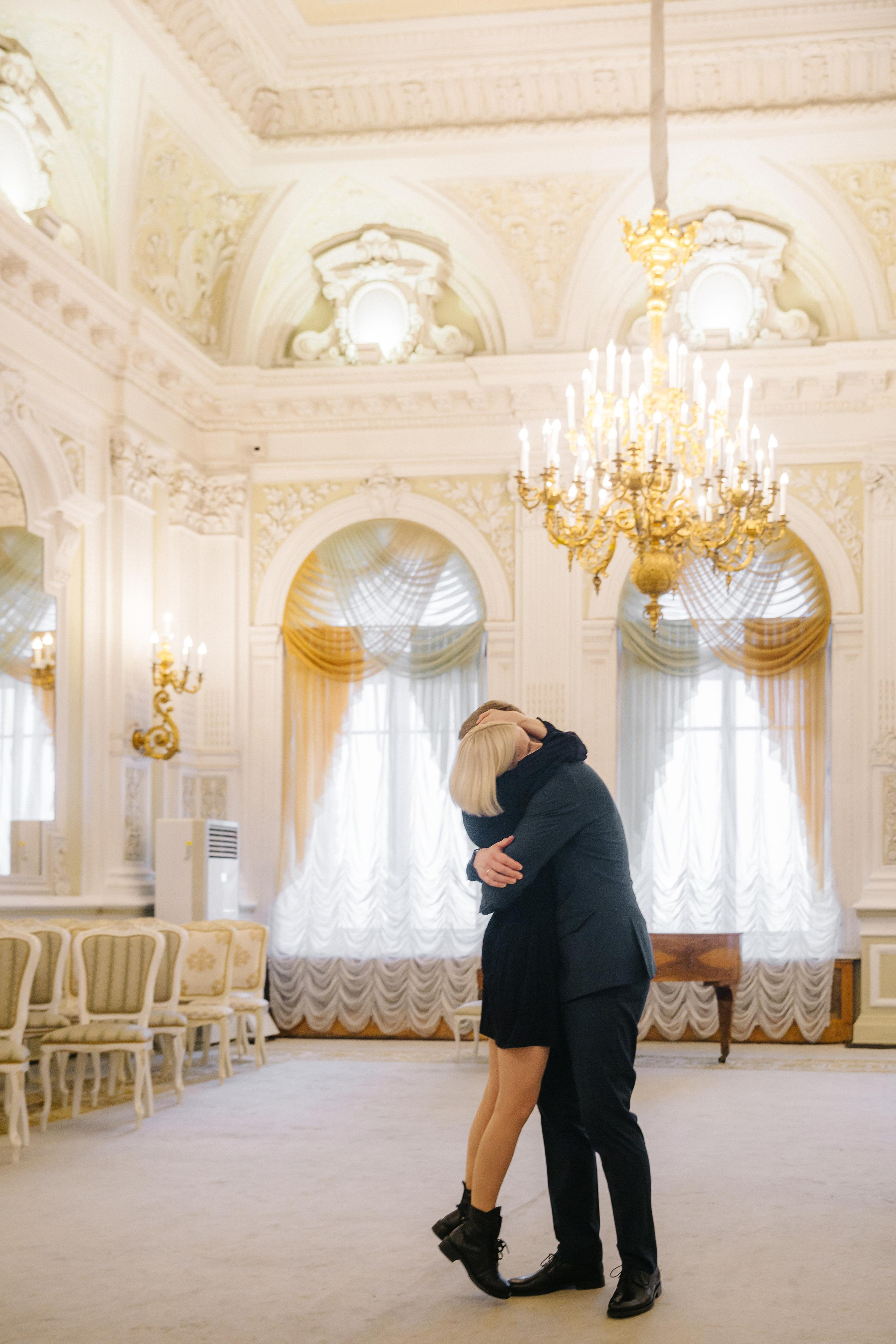 ДЕКАБРЬ | Дворец № 1 регистрация вдвоём. Свадебный фотограф в Санкт-Петербурге Полина Корзухина