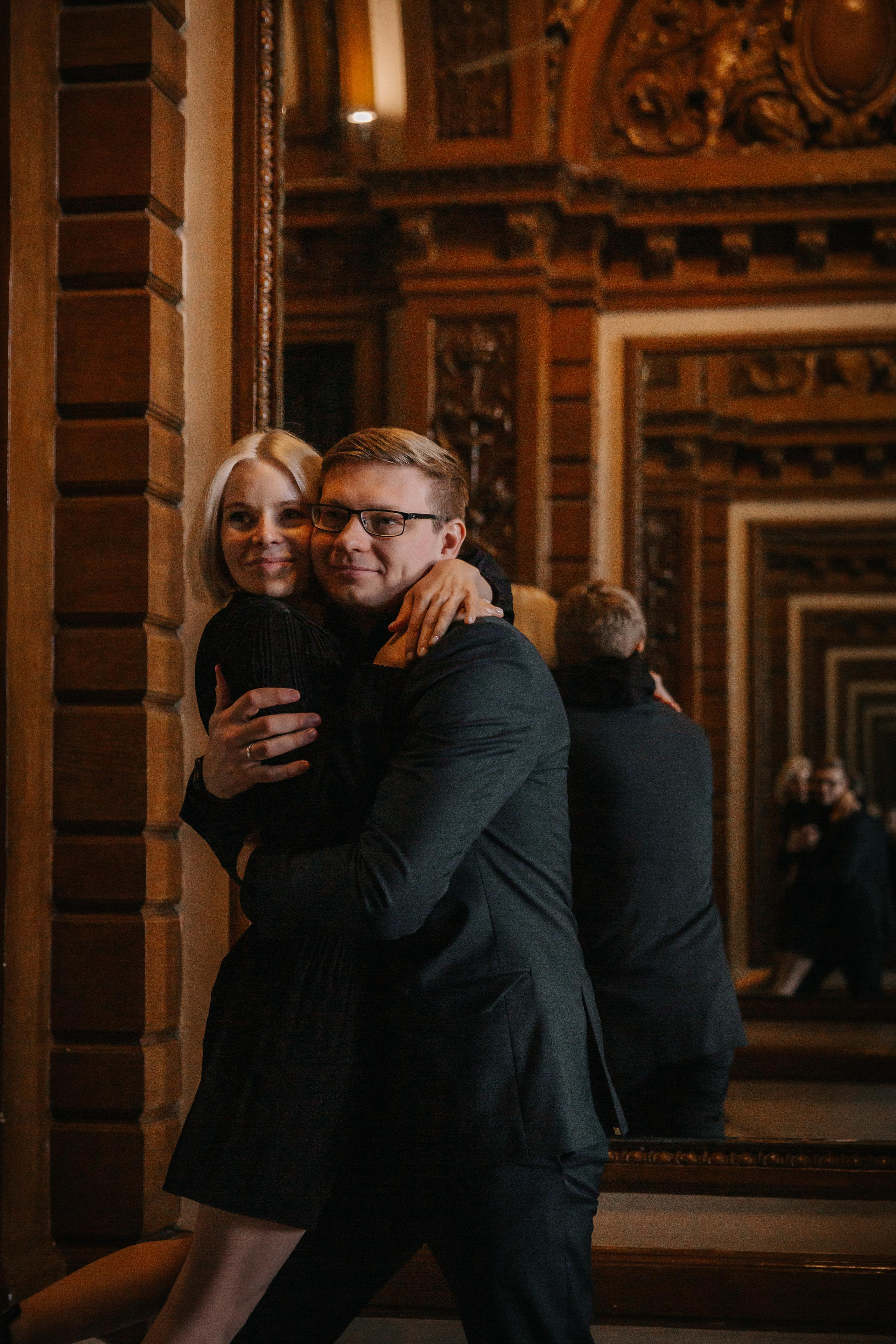 ДЕКАБРЬ | Дворец № 1 регистрация вдвоём. Свадебный фотограф в Санкт-Петербурге Полина Корзухина