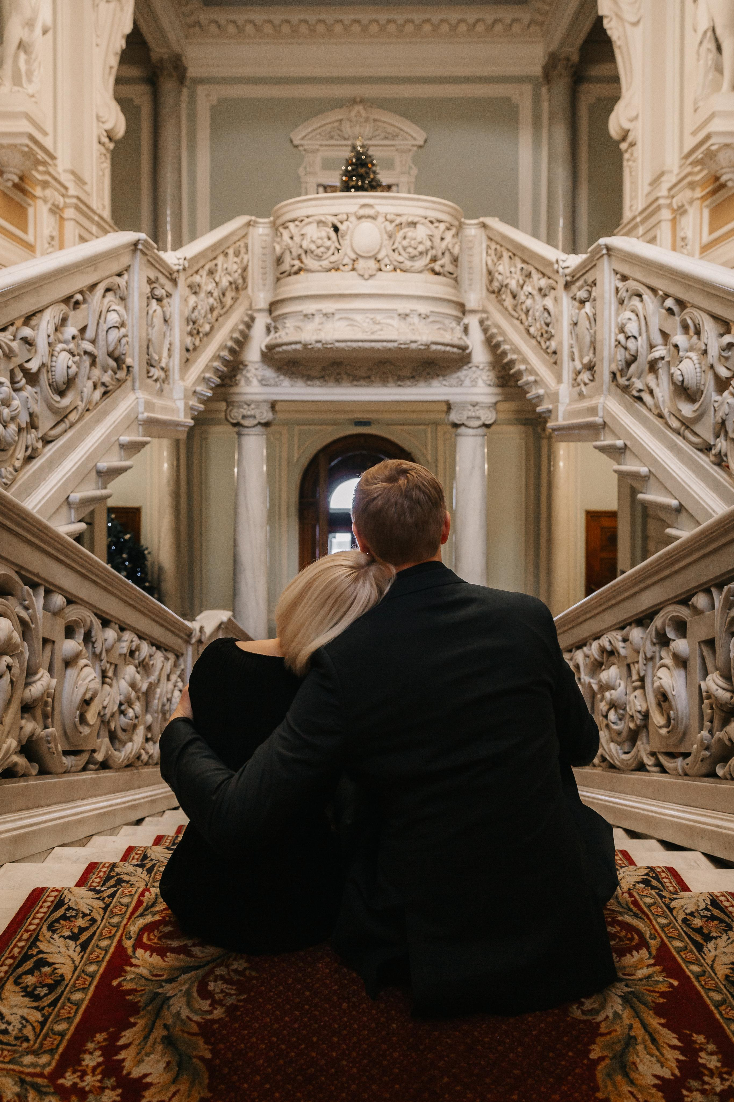 ДЕКАБРЬ | Дворец № 1 регистрация вдвоём. Свадебный фотограф в Санкт-Петербурге Полина Корзухина