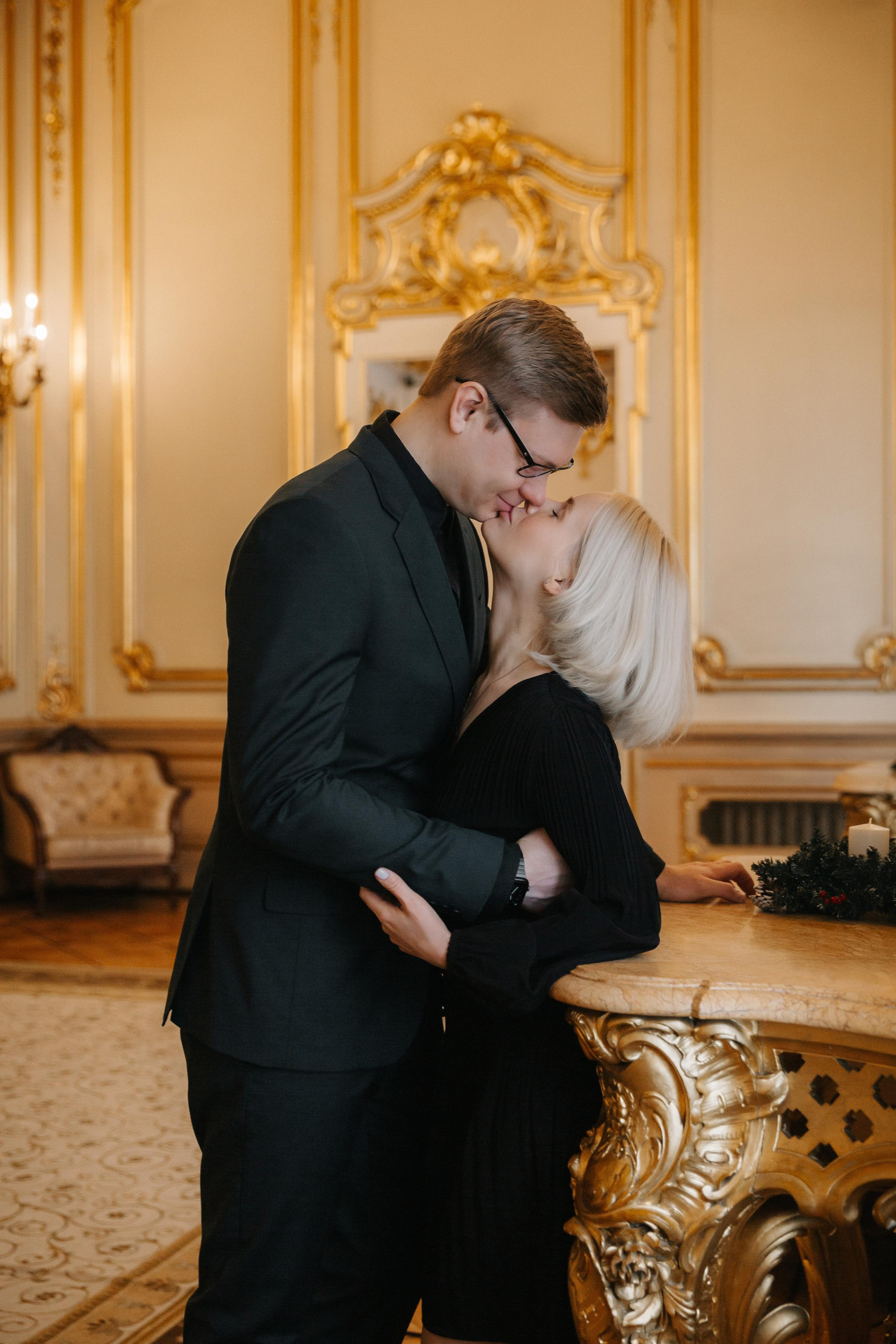 ДЕКАБРЬ | Дворец № 1 регистрация вдвоём. Свадебный фотограф в Санкт-Петербурге Полина Корзухина