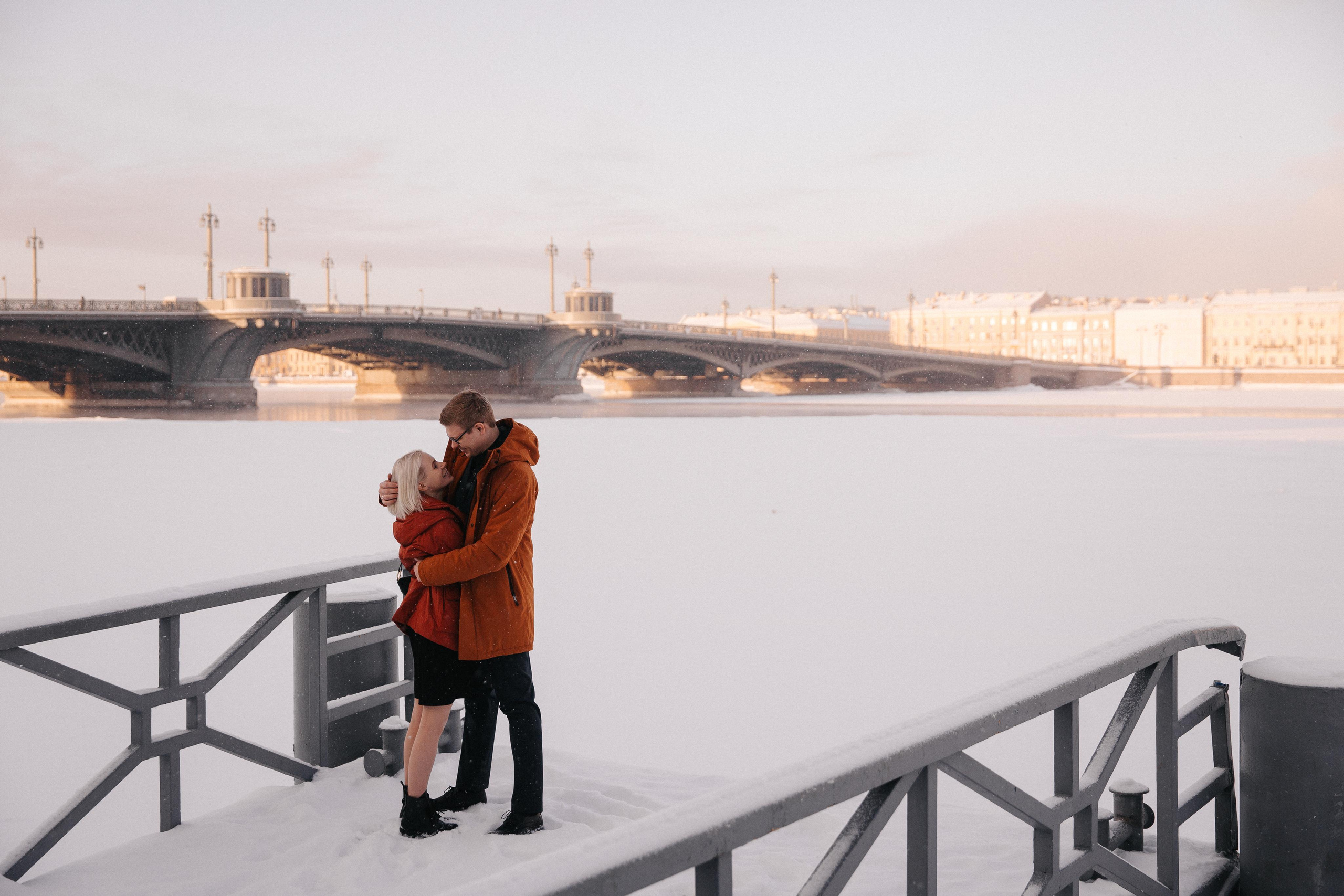 ДЕКАБРЬ | Дворец № 1 регистрация вдвоём. Свадебный фотограф в Санкт-Петербурге Полина Корзухина