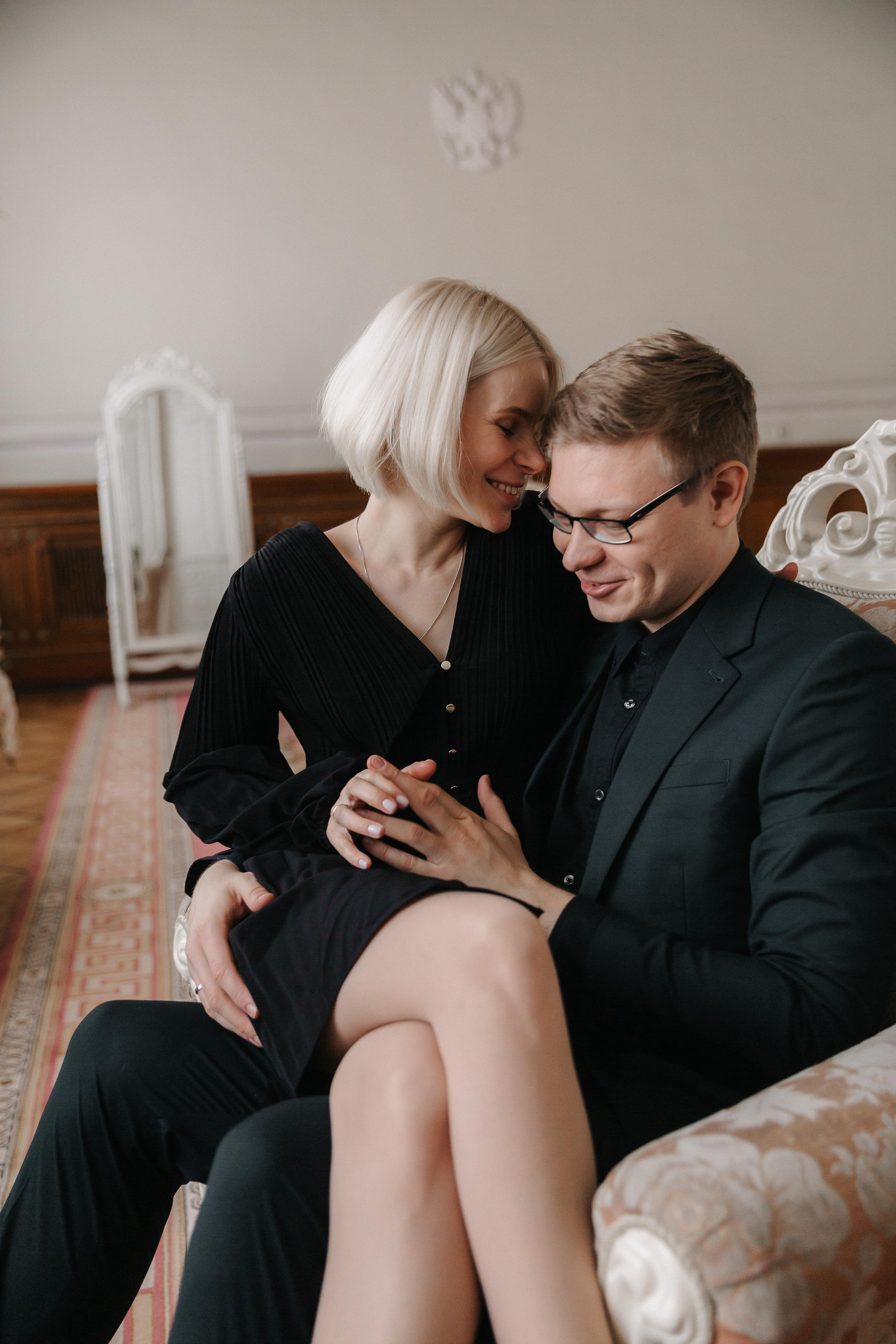 ДЕКАБРЬ | Дворец № 1 регистрация вдвоём. Свадебный фотограф в Санкт-Петербурге Полина Корзухина