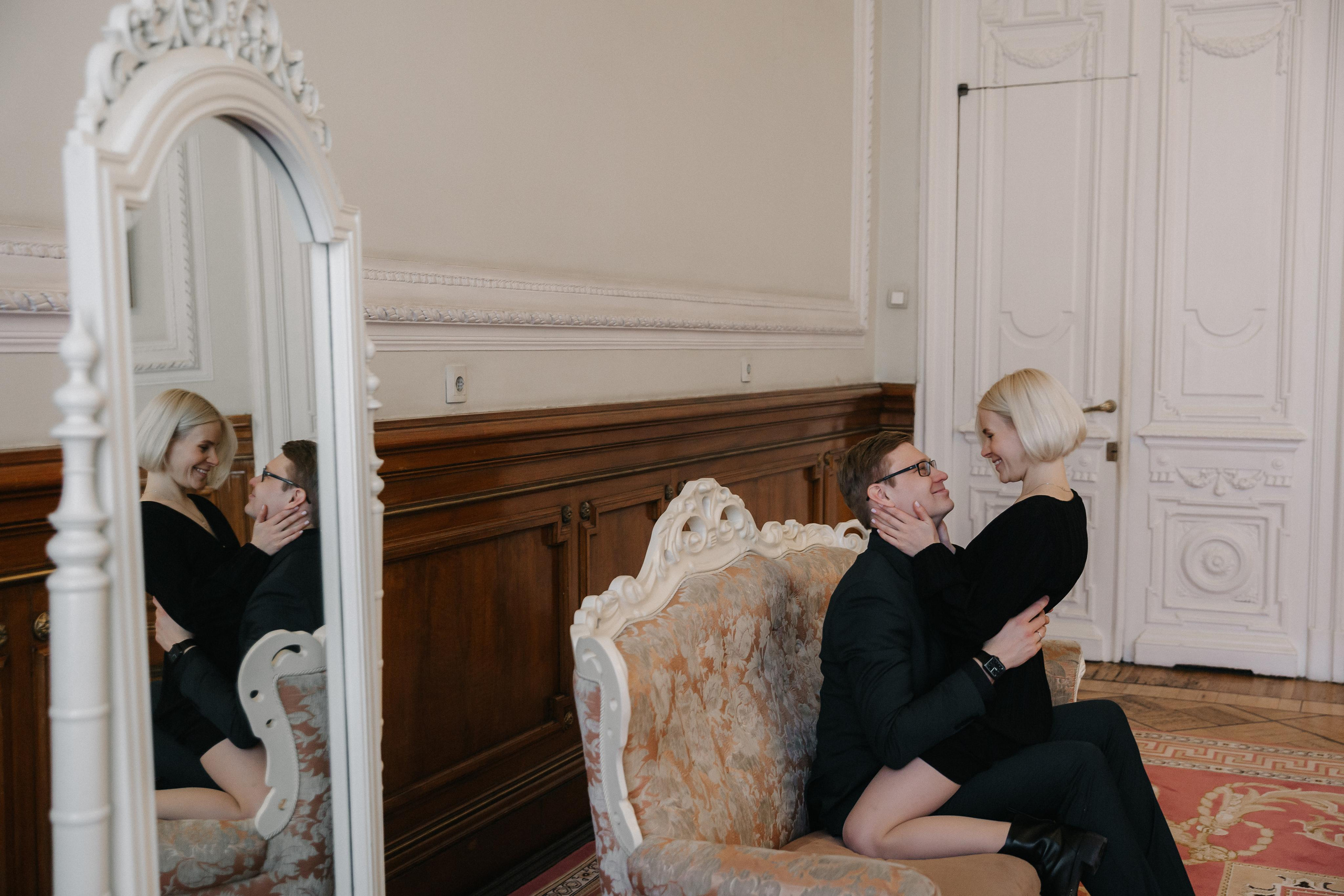 ДЕКАБРЬ | Дворец № 1 регистрация вдвоём. Свадебный фотограф в Санкт-Петербурге Полина Корзухина