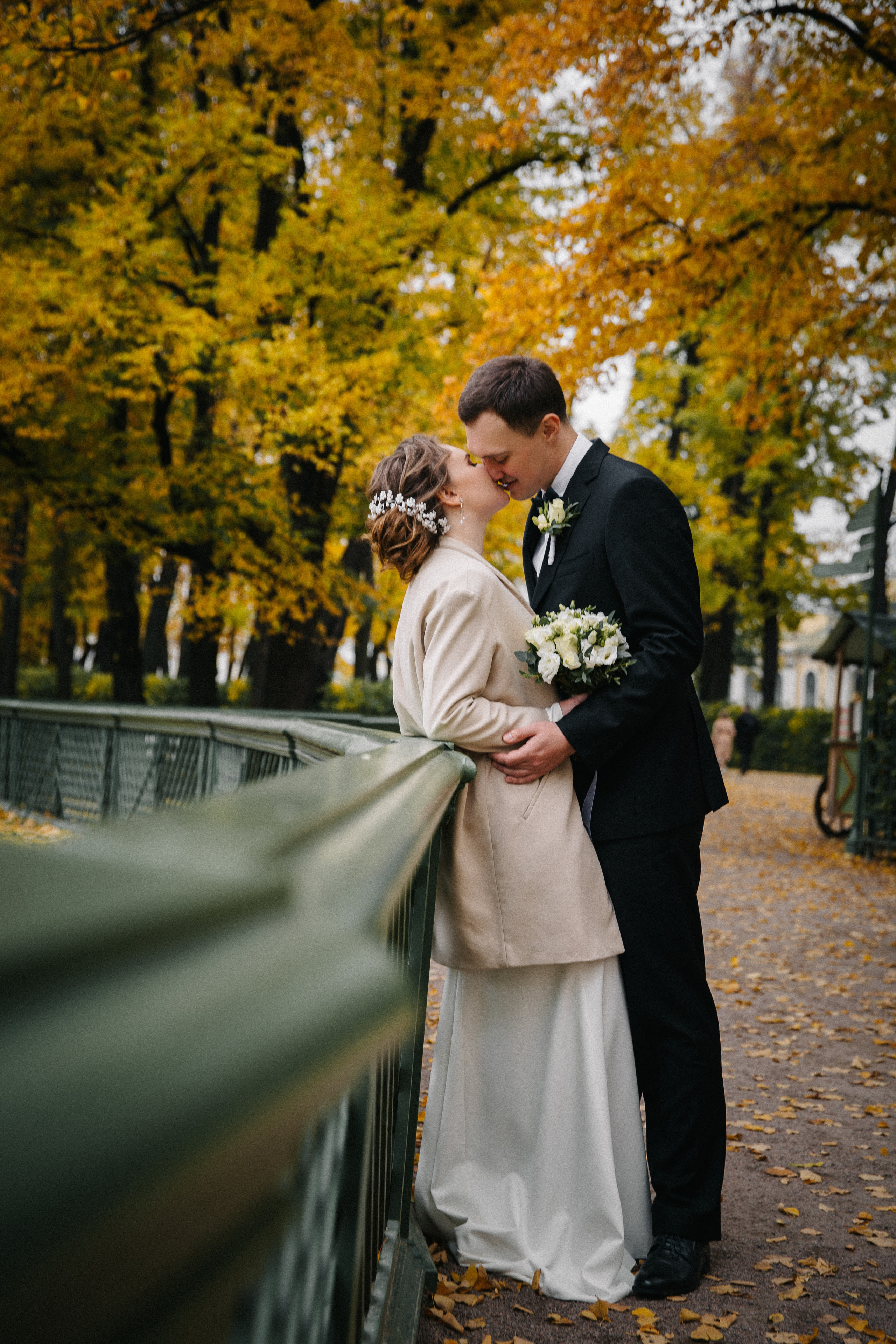СЕНТЯБРЬ | Дворец № 2, Летний сад, Михайловский сад,. Свадебный фотограф в Санкт-Петербурге Полина Корзухина