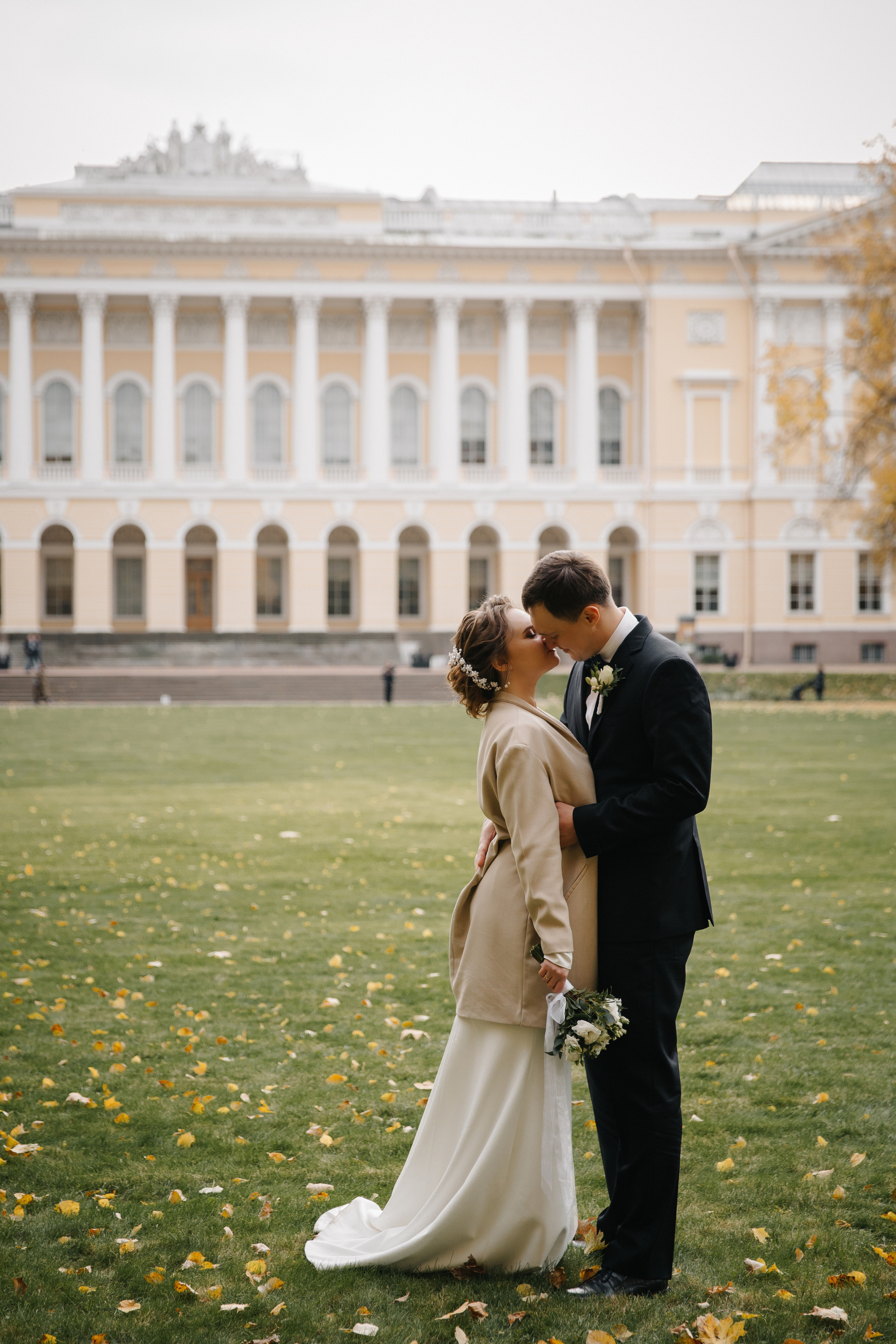 СЕНТЯБРЬ | Дворец № 2, Летний сад, Михайловский сад,. Свадебный фотограф в Санкт-Петербурге Полина Корзухина