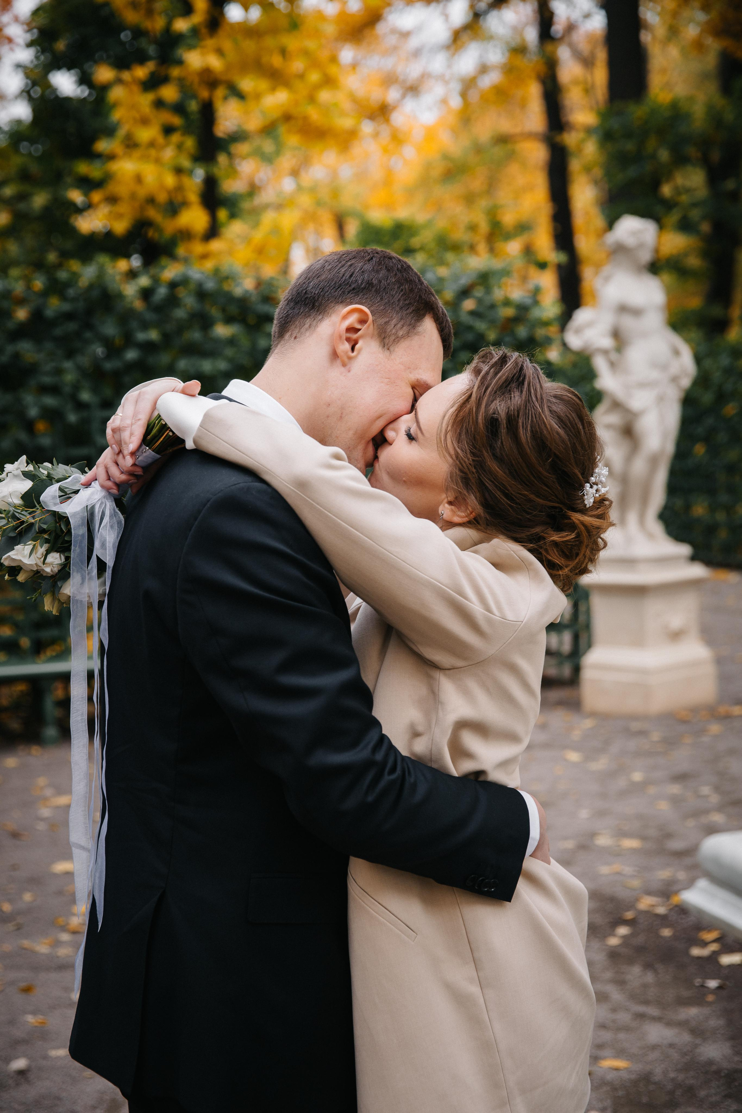 СЕНТЯБРЬ | Дворец № 2, Летний сад, Михайловский сад,. Свадебный фотограф в Санкт-Петербурге Полина Корзухина