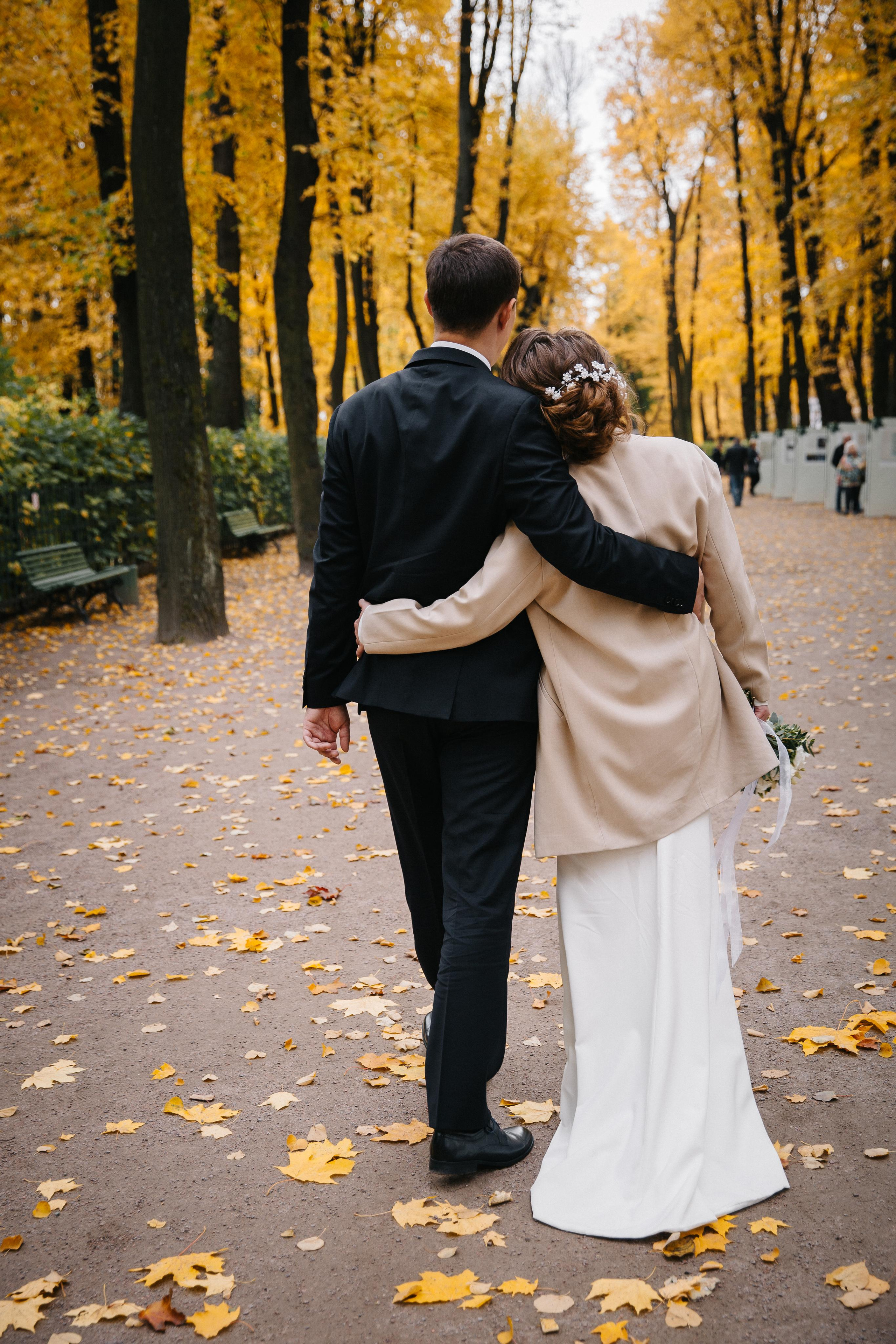 СЕНТЯБРЬ | Дворец № 2, Летний сад, Михайловский сад,. Свадебный фотограф в Санкт-Петербурге Полина Корзухина