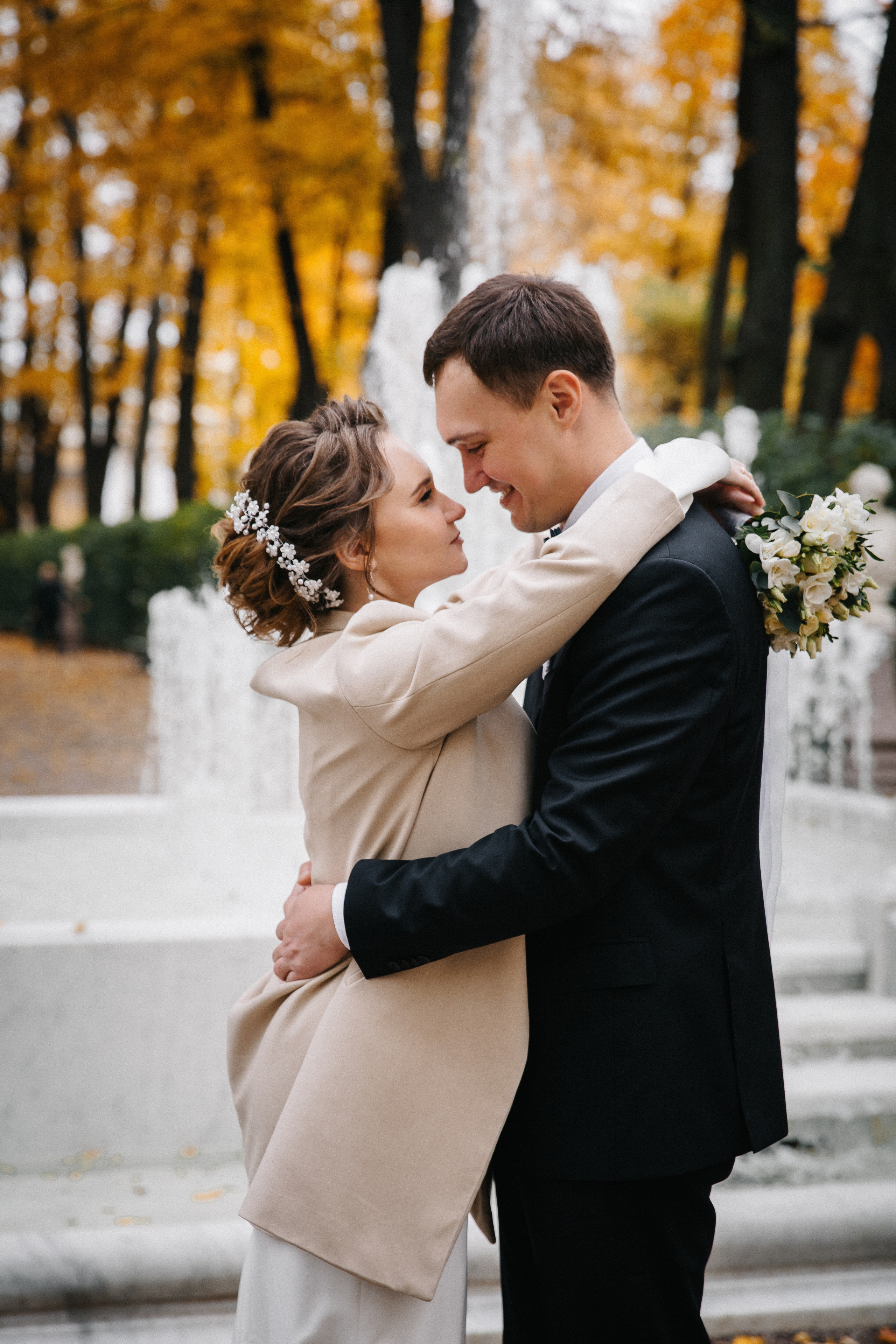 СЕНТЯБРЬ | Дворец № 2, Летний сад, Михайловский сад,. Свадебный фотограф в Санкт-Петербурге Полина Корзухина