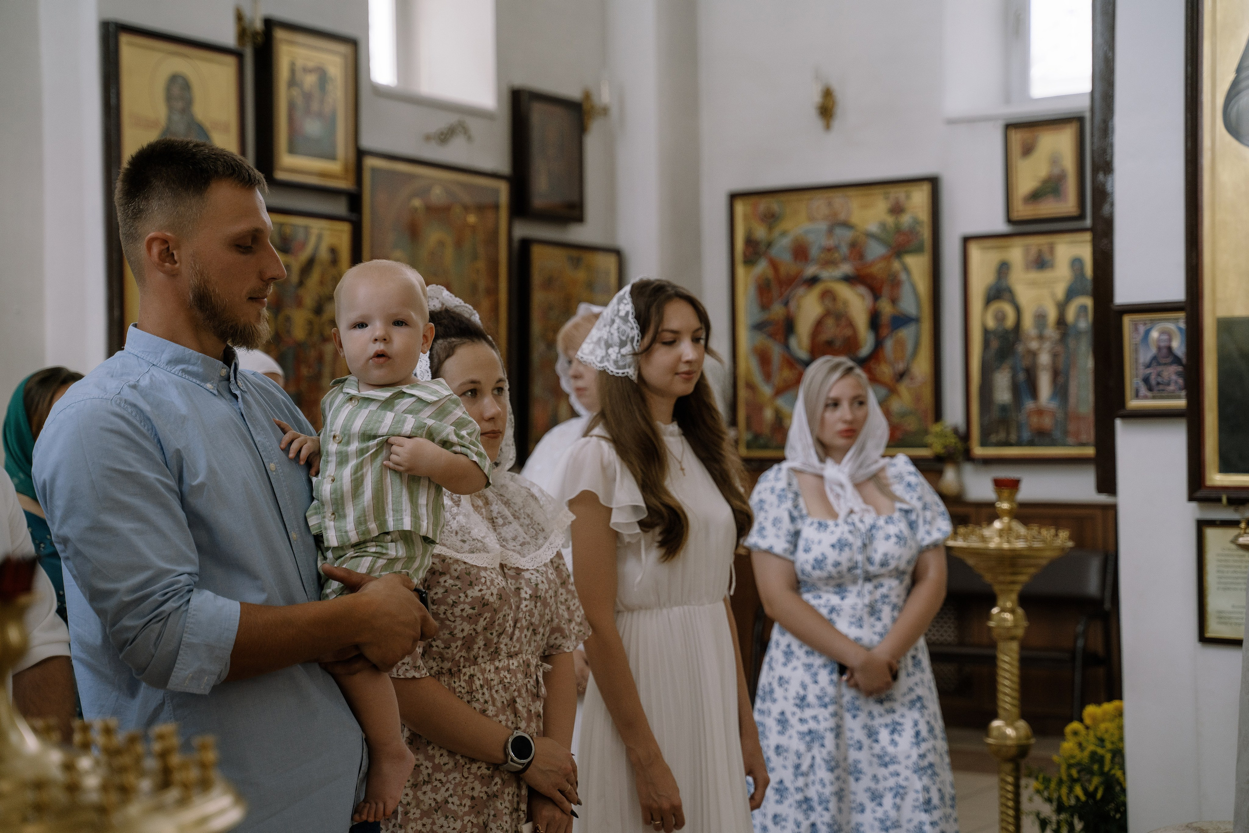 Крещение Владимира. Свадебный и Семейный фотограф в г. Ростов-на-Дону Герасимова Светлана