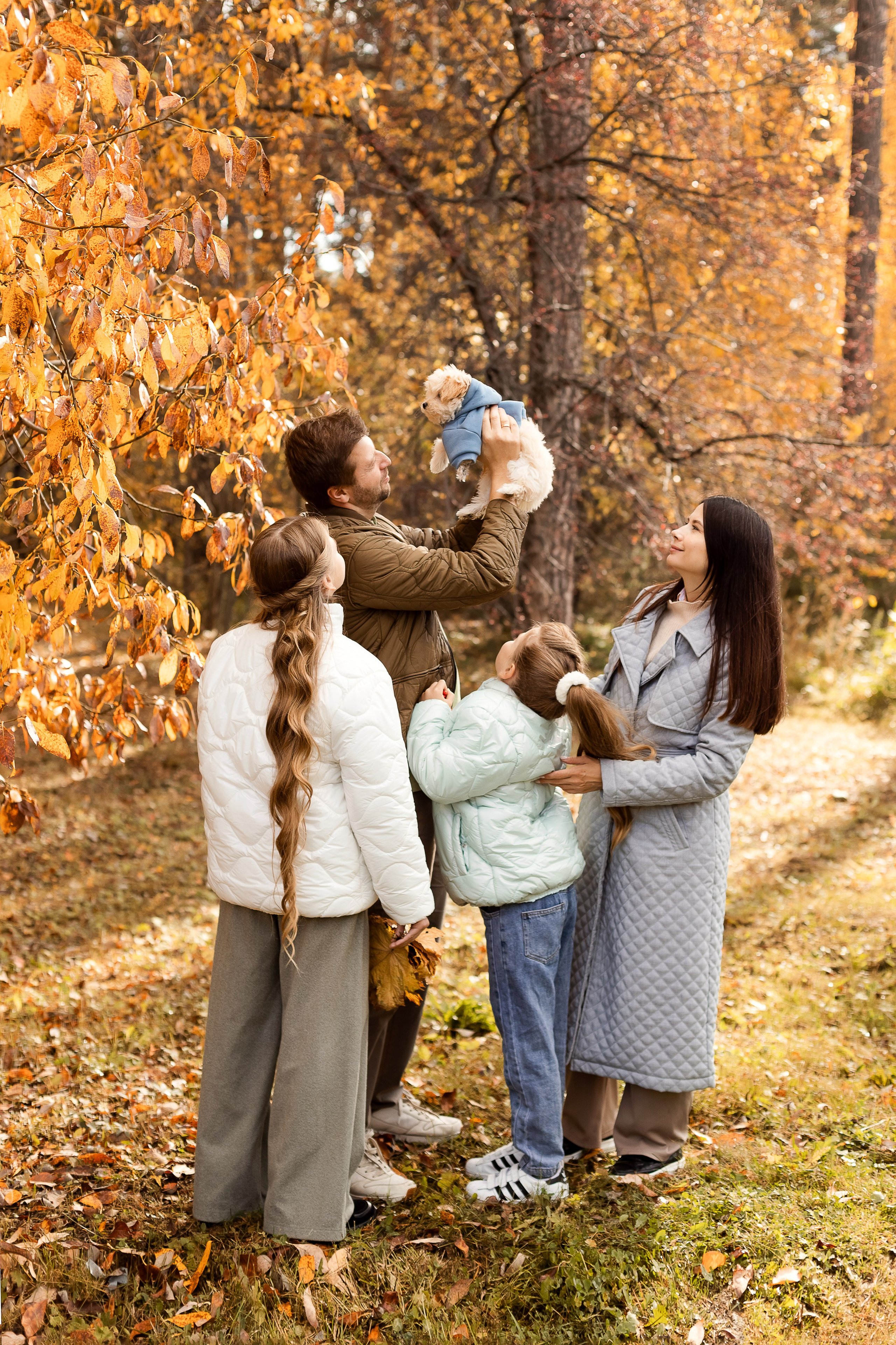 Александр, Елена, Полина и Вероника. Семейный фотограф в Екатеринбурге Маргарита Курносова