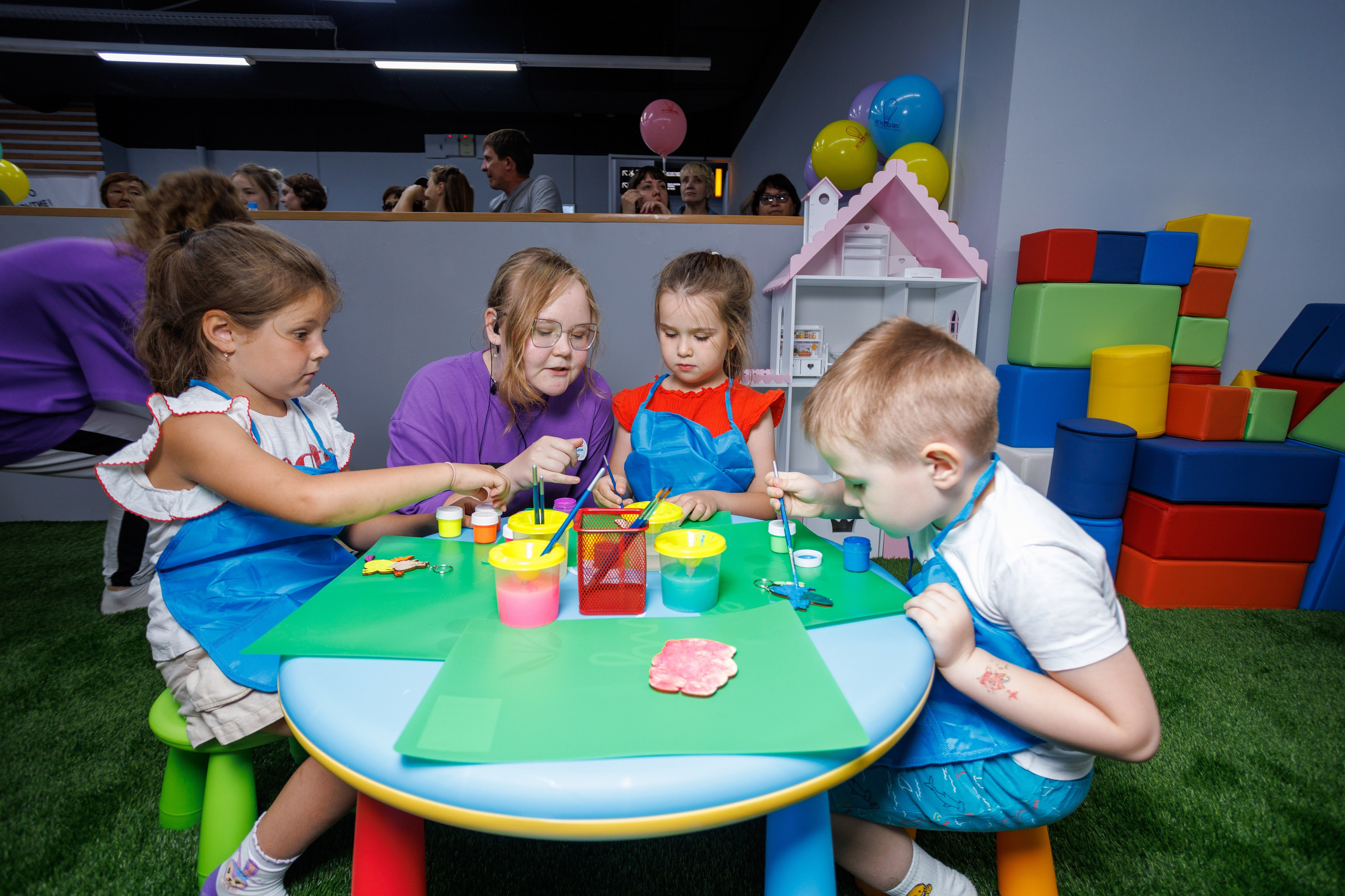 Открытие «Игрополис». Фотосессии в Тобольске, школьный фотограф, репортажная съемка