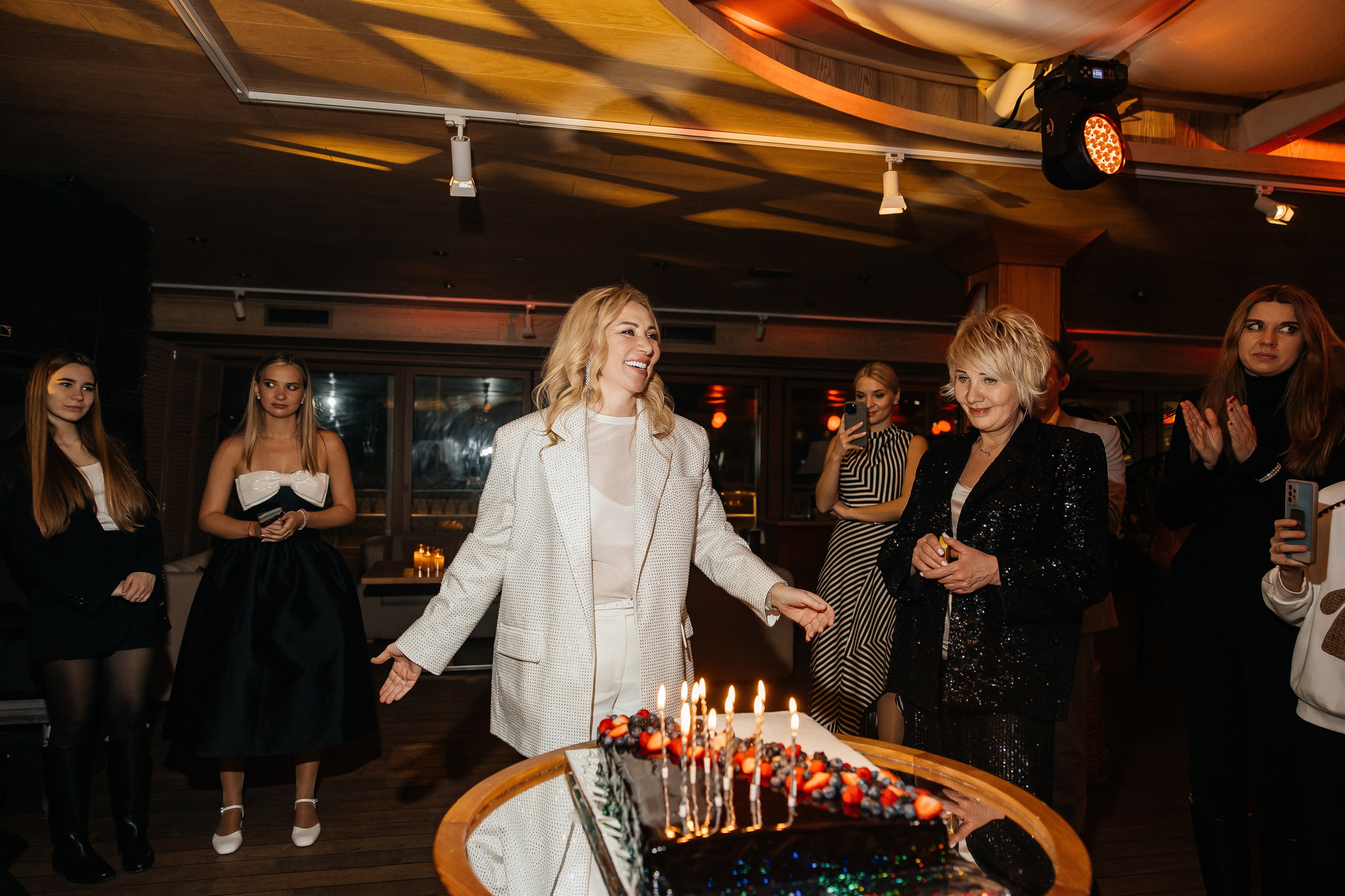 День рождения в ресторане Чайка. Фотограф в Москве Дмитрий Жарков
