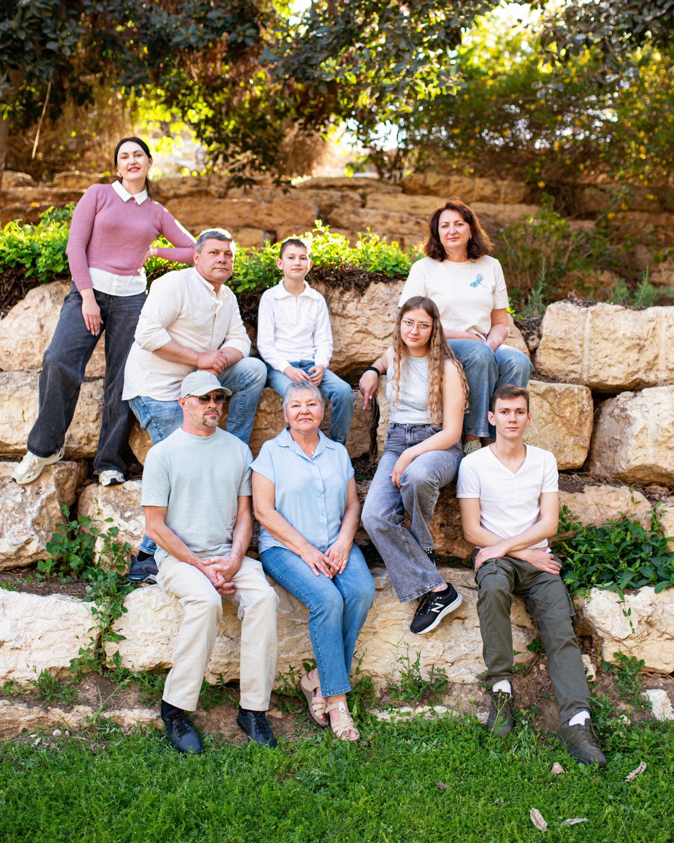 Family. Portrait Photographer in Israel Julia Chernik
