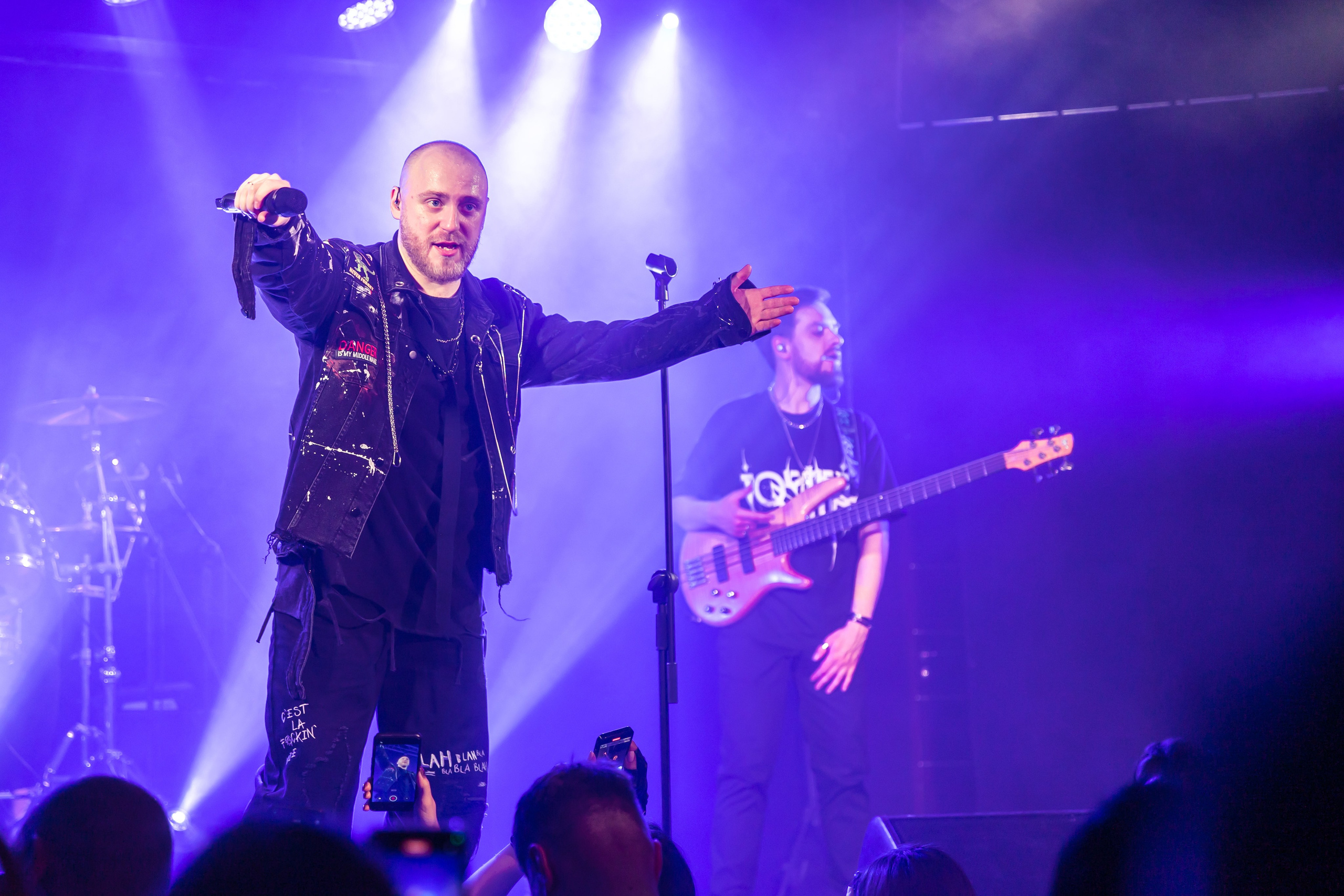 Концерт альтернатив метал группы iOSTRA 30.03.24. Фотограф Владимир Охрименко