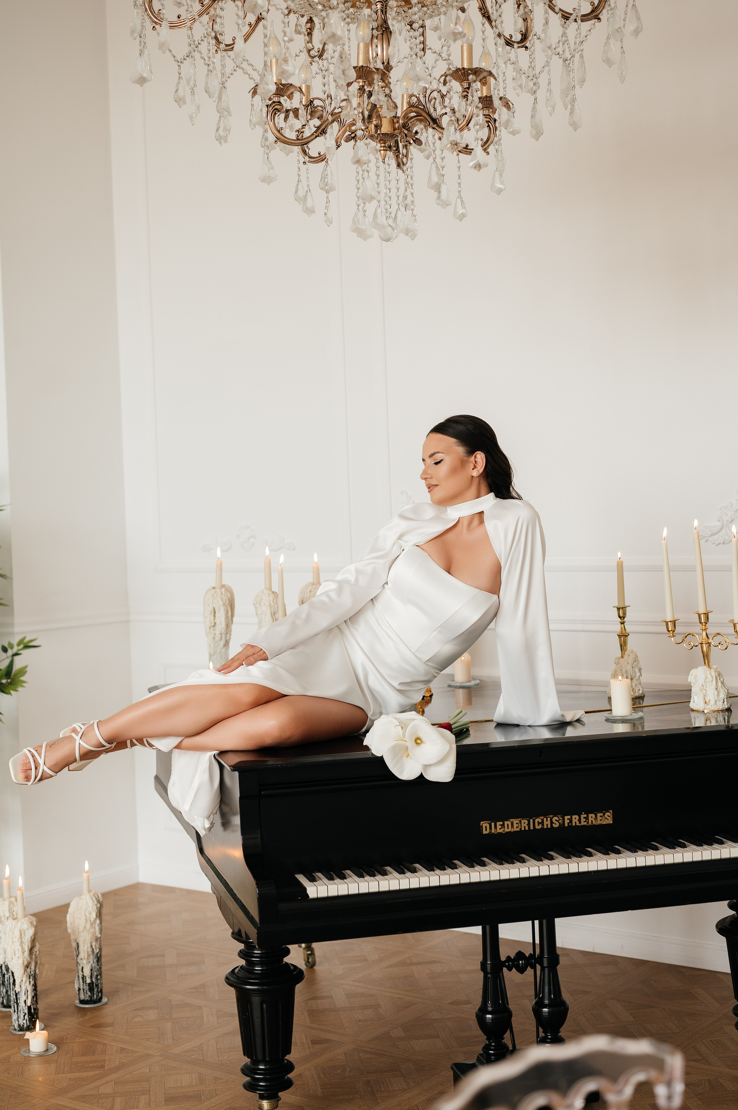 Свадебная фотосессия в студии. Свадебный и семейный фотограф в Краснодаре Алина Мельник