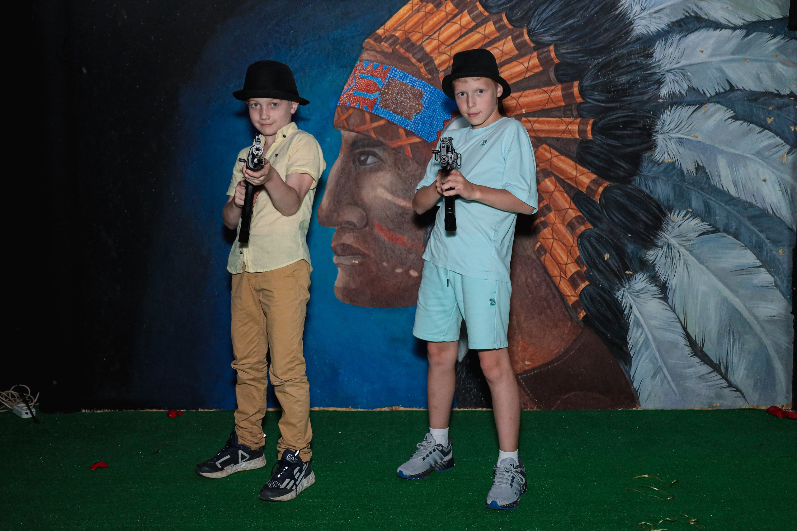 День рождение в стрелковом клубе. Фотограф Надршина Лилия