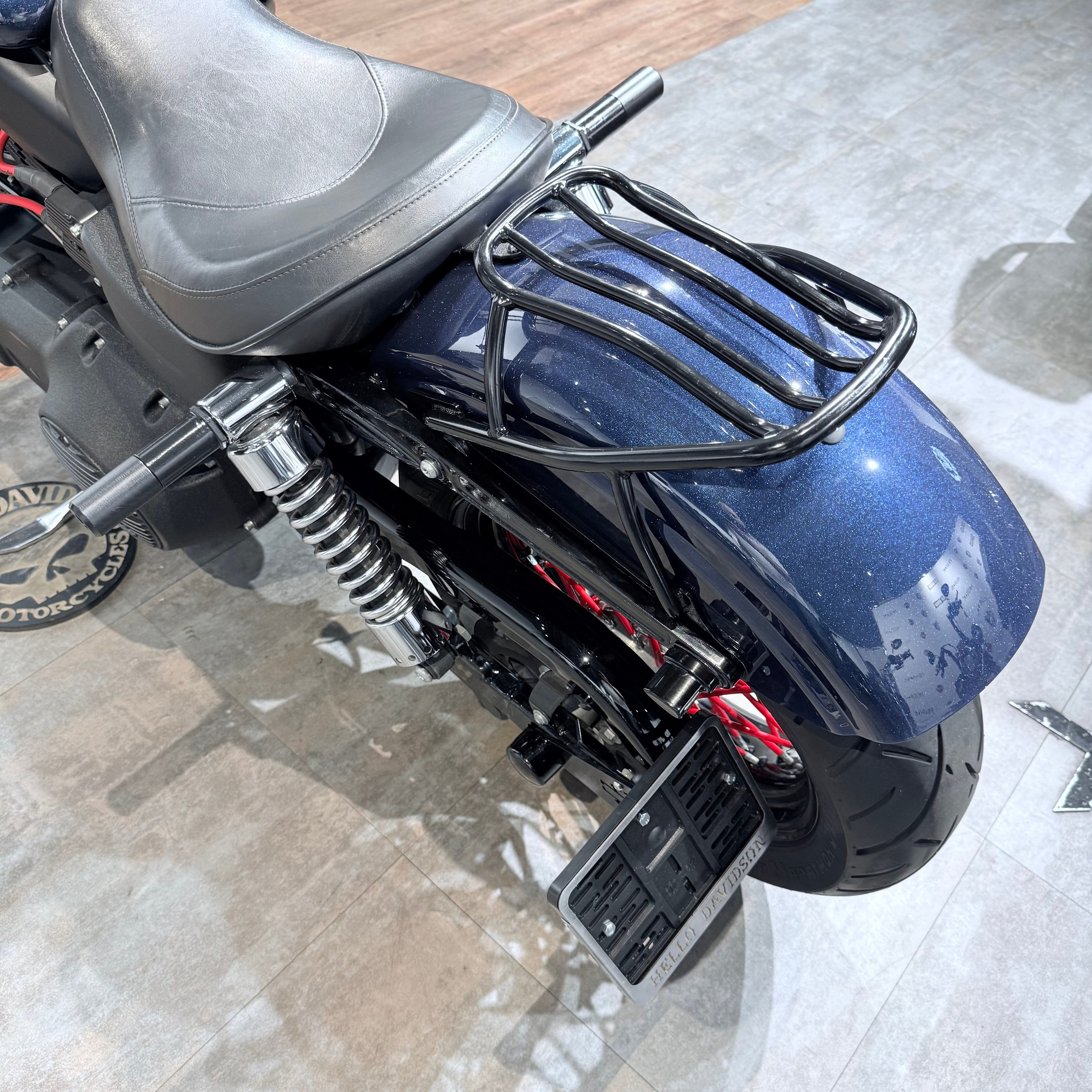 2013 Street Bob АВS Сlub-Style Blue. Hello Davidson, Москва. Только хорошие мотоциклы…