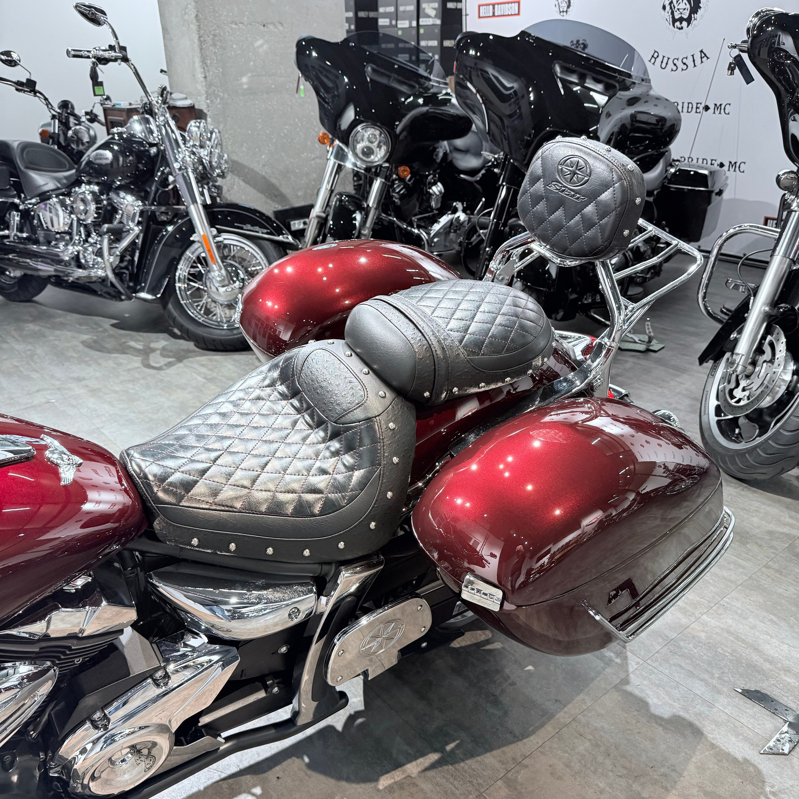 2009 YAМАНА МidnightStar 950 Тouring Edition. Hello Davidson, Москва. Только хорошие мотоциклы…