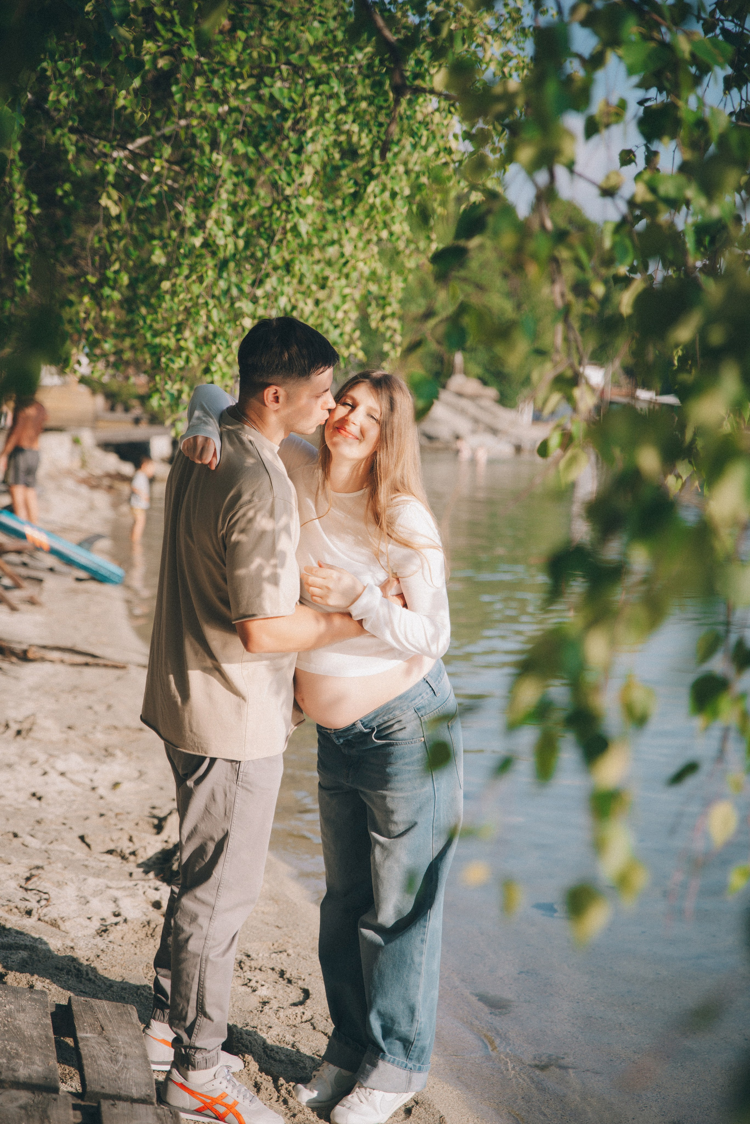 летняя прогулка пары