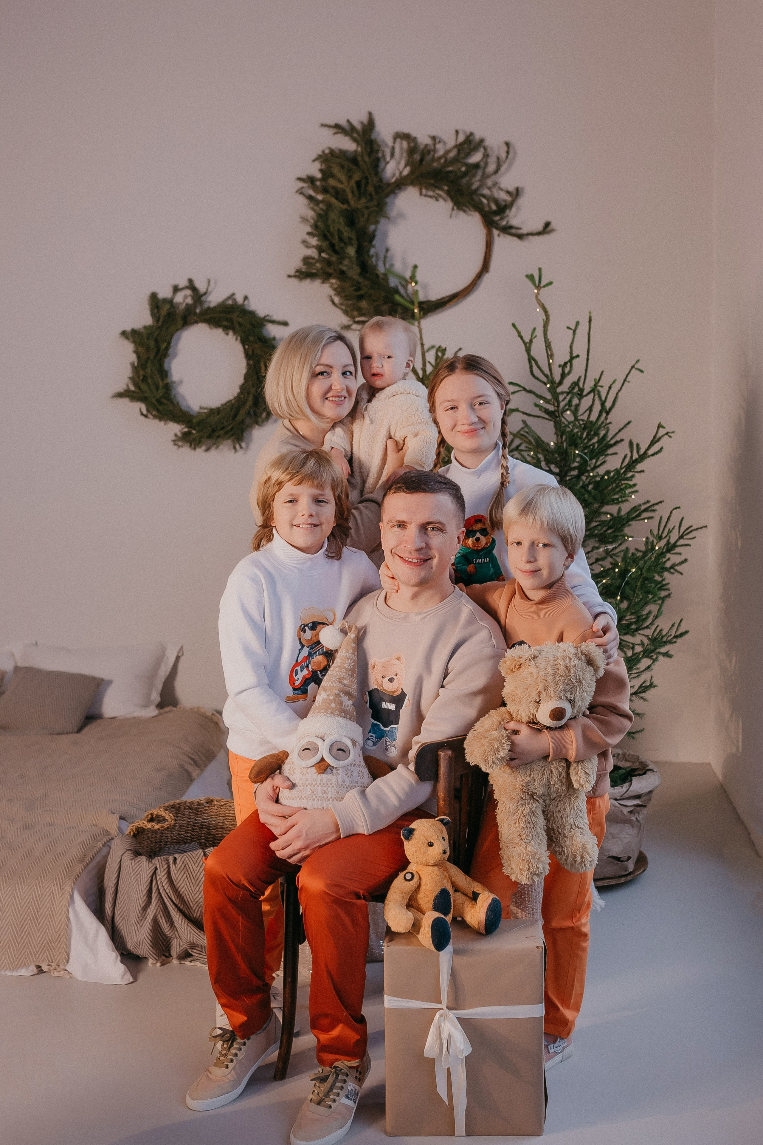 Женя и Лёша +4 Новогодняя. Семейный фотограф в Сургуте