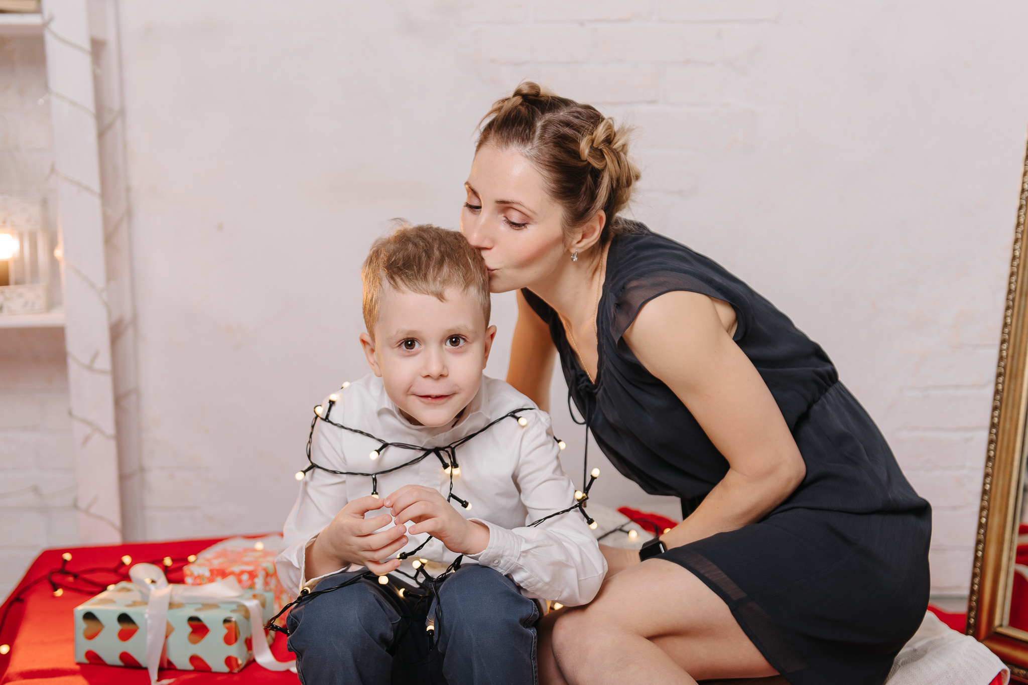 Новогодняя семейная фотосессия. Фотограф Валерия Голубева (Миронова)
