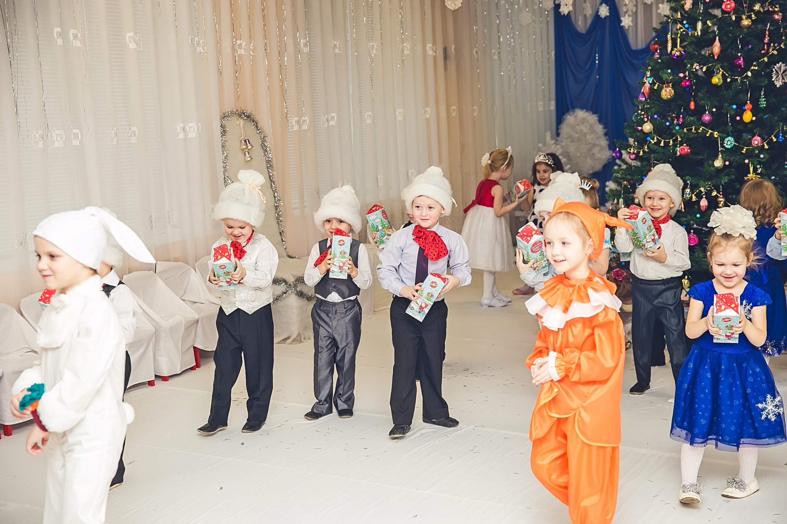 Новый год в саду. Семейный и детский фотограф в Нижнем Новгороде